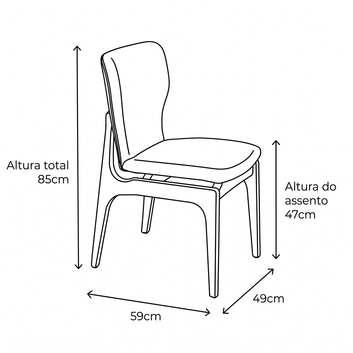 Cadeira Stela