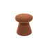 Puff Totem – puff decorativo com base cônica em revestimento bouclé