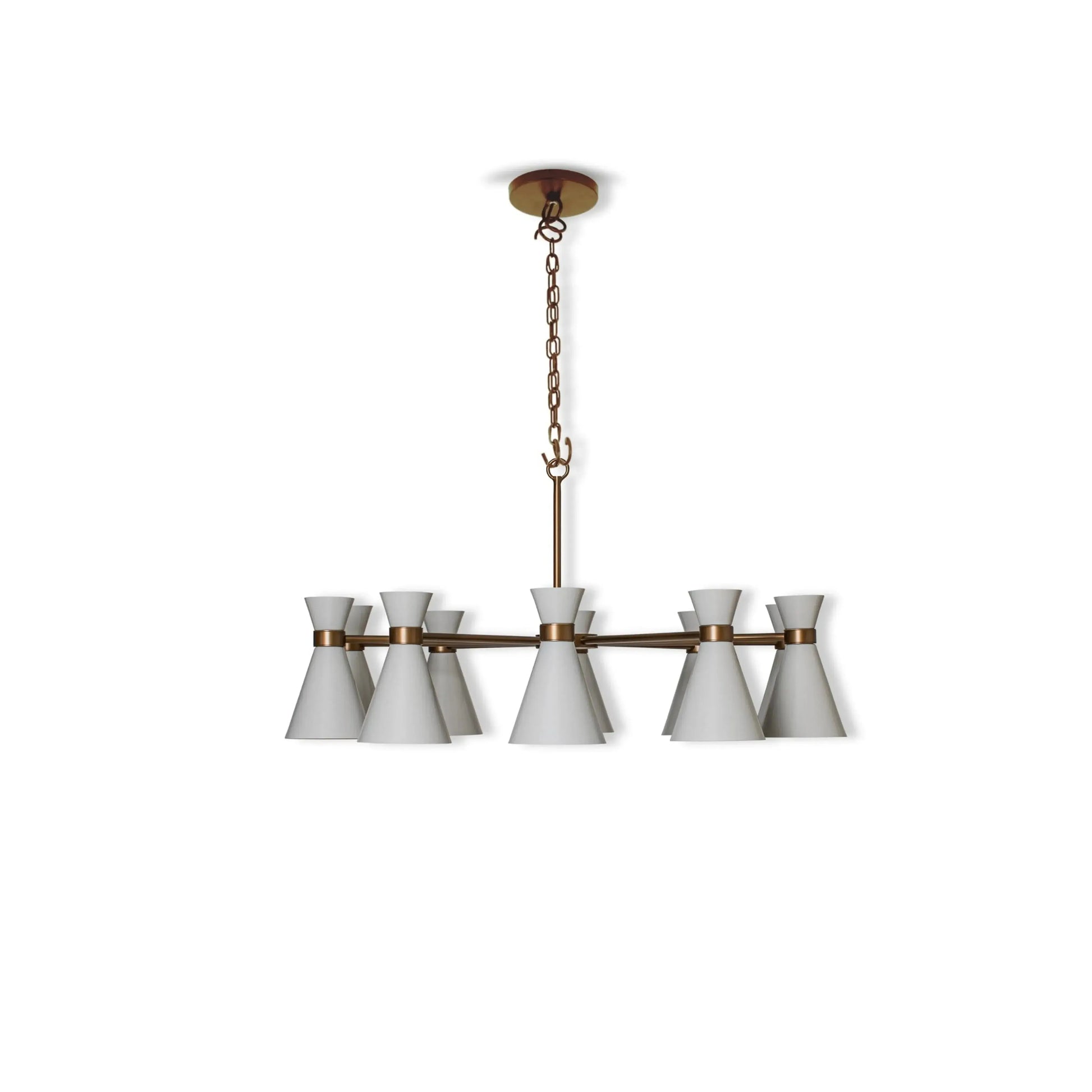 Lustre Belluno 10 Braços