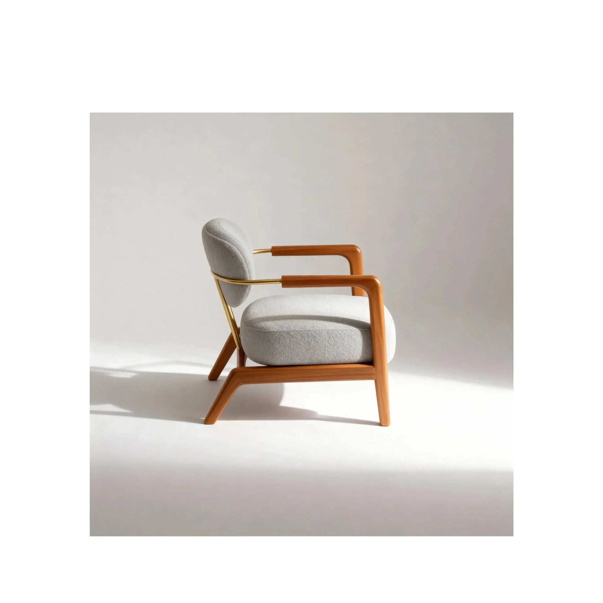Poltrona Amaru – poltrona com design orgânico e formas acolhedoras