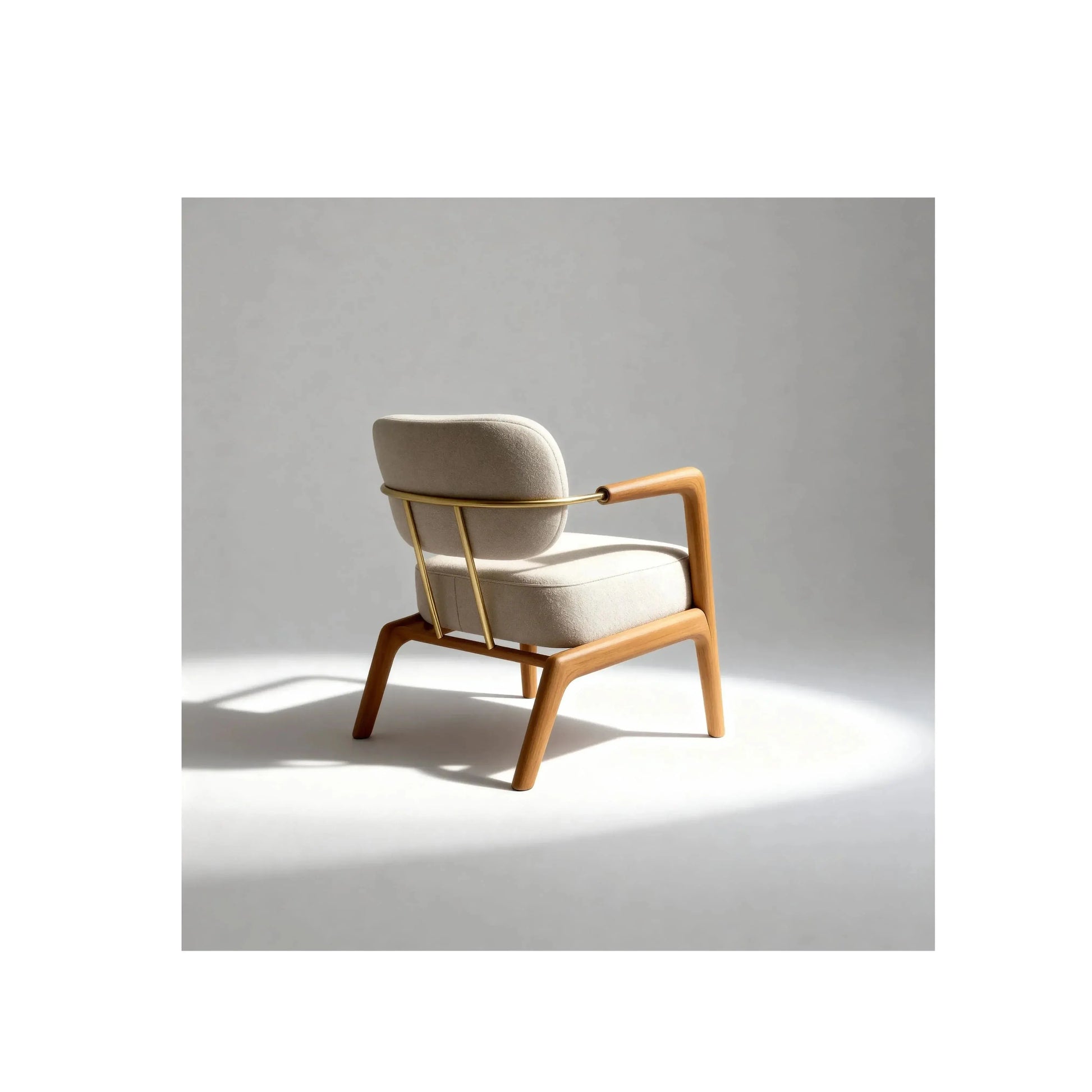 Poltrona Amaru – poltrona com design orgânico e formas acolhedoras