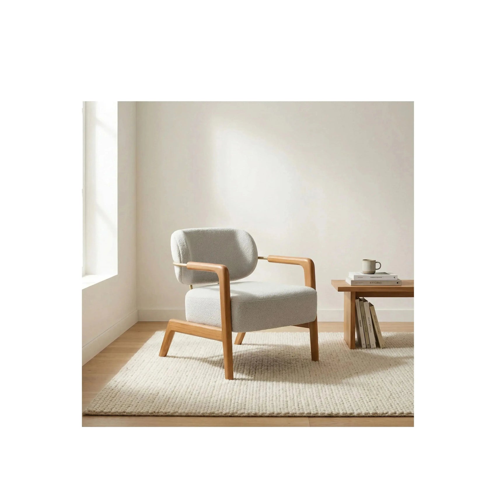 Poltrona Amaru – poltrona com design orgânico e formas acolhedoras
