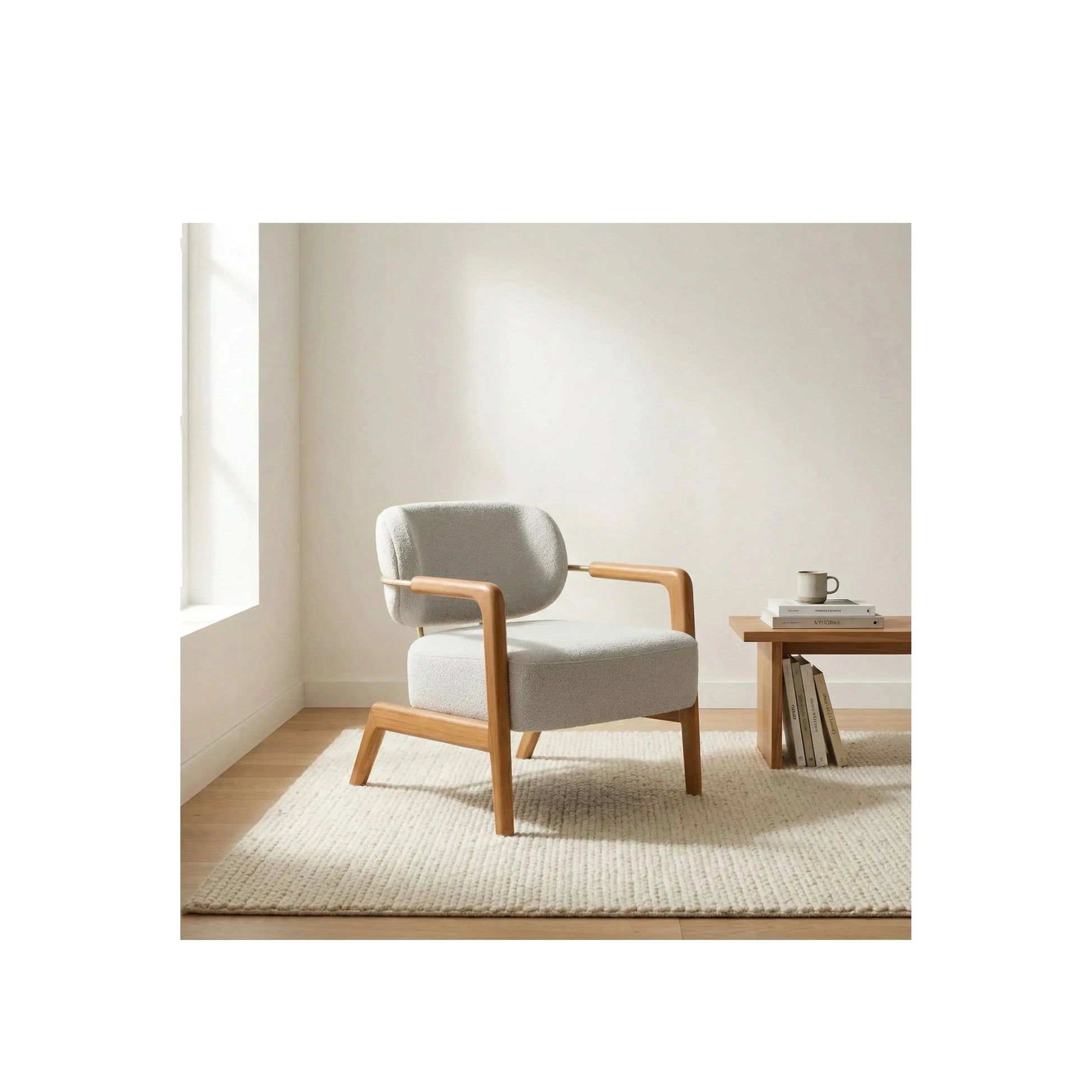 Poltrona Amaru – poltrona com design orgânico e formas acolhedoras