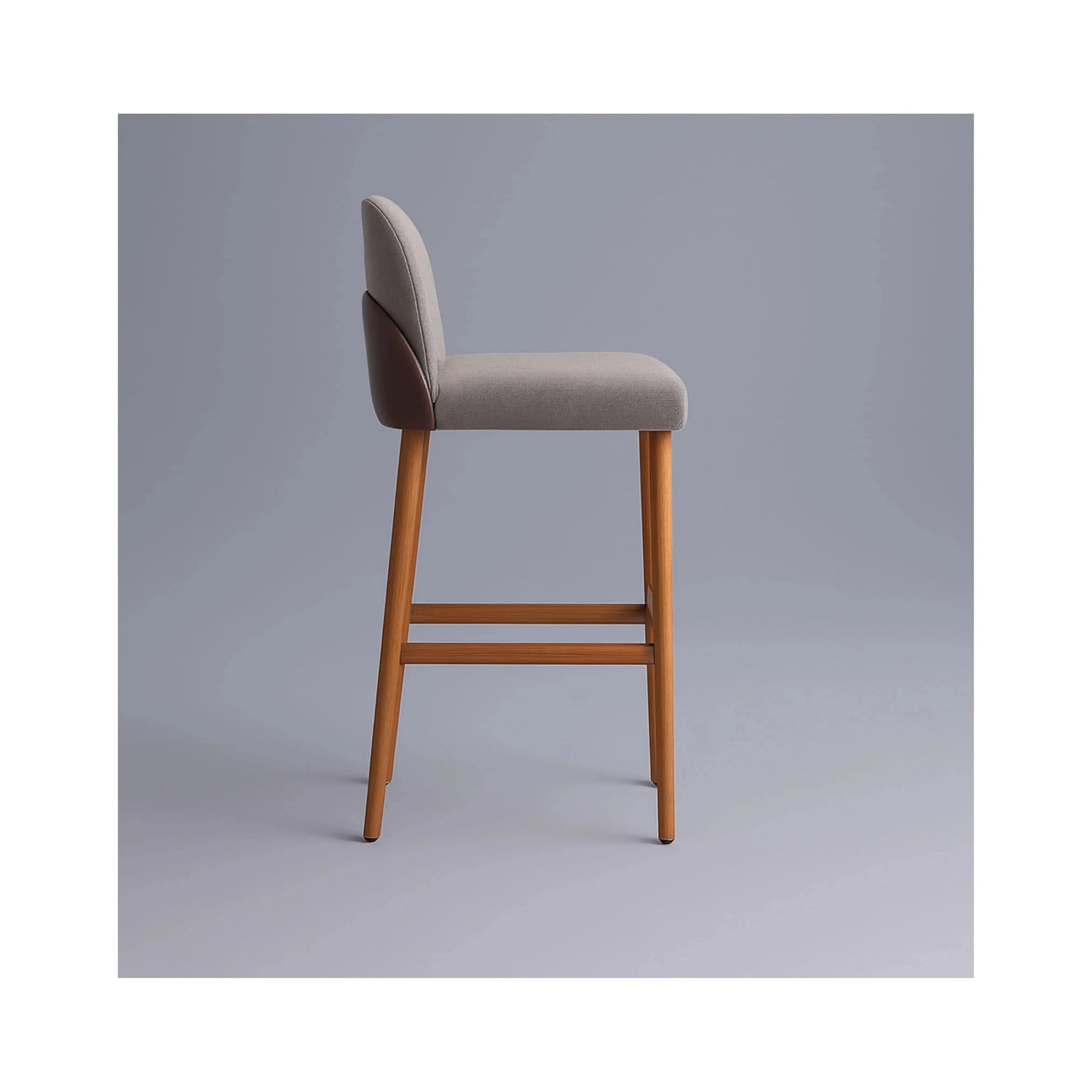 Banqueta Anya – banqueta elegante com design contemporâneo para mesa alta