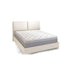 Cama Apollo em madeira maciça com cabeceira alta e design clean moderno