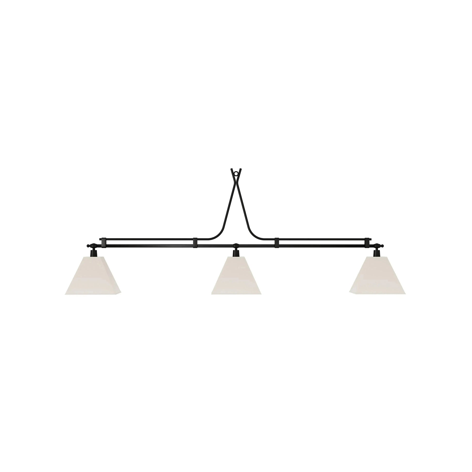Pendente Arezzo 3 Cúpulas 200 cm – luminária pendente com design italiano elegante