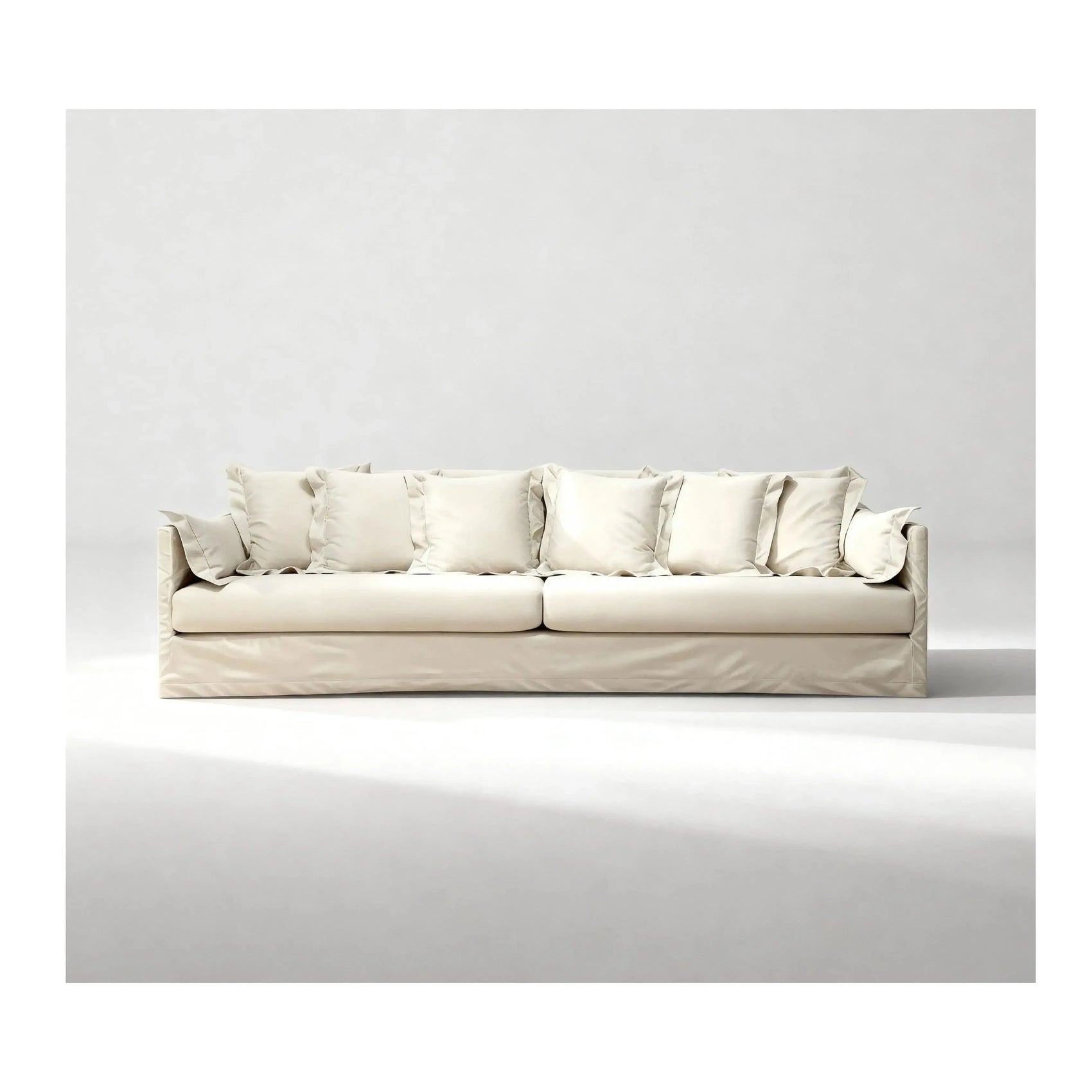 Sofá Astória – sofá de design rebaixado contemporâneo com capa removível