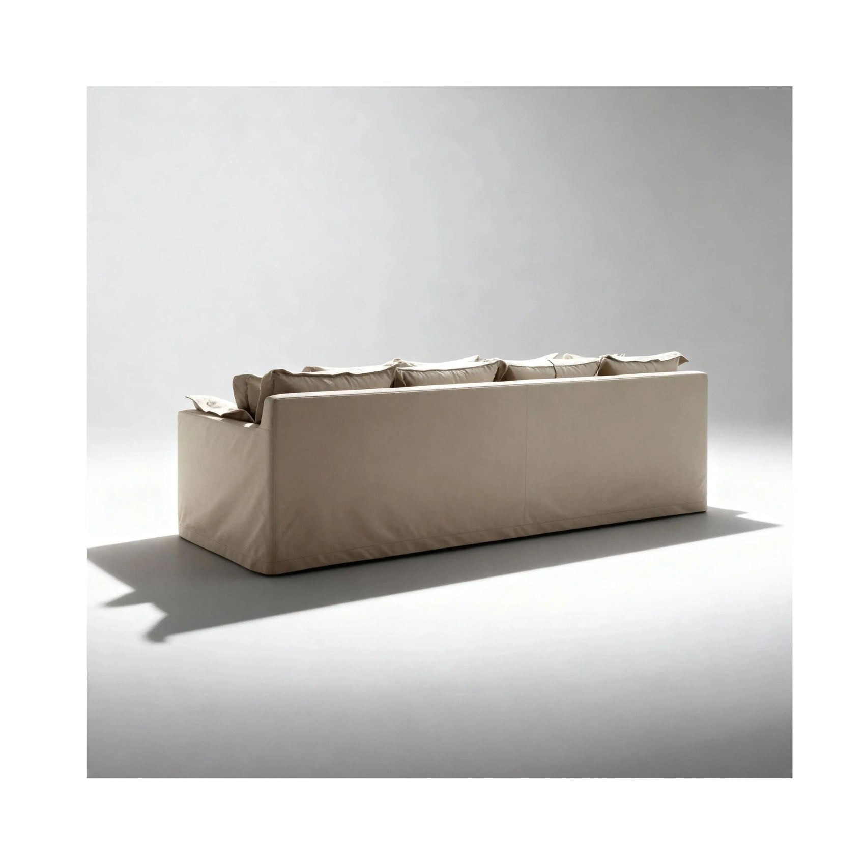 Sofá Astória – sofá de design rebaixado contemporâneo com capa removível
