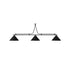 Pendente Atlântico 3 Cúpulas 200 cm – luminária pendente com design fluido e elegante