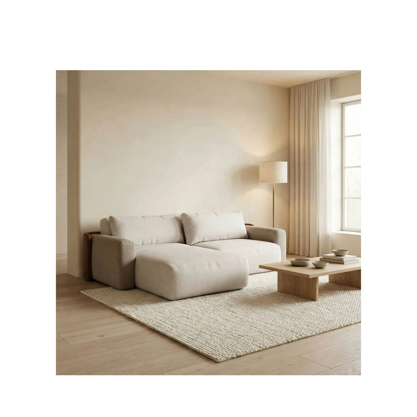 Sofá Cama Aurora 2 Lugares – sofá cama retrátil e reclinável com design elegante