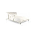 Cama Ayla – cama estofada com bordas arredondadas e design suave