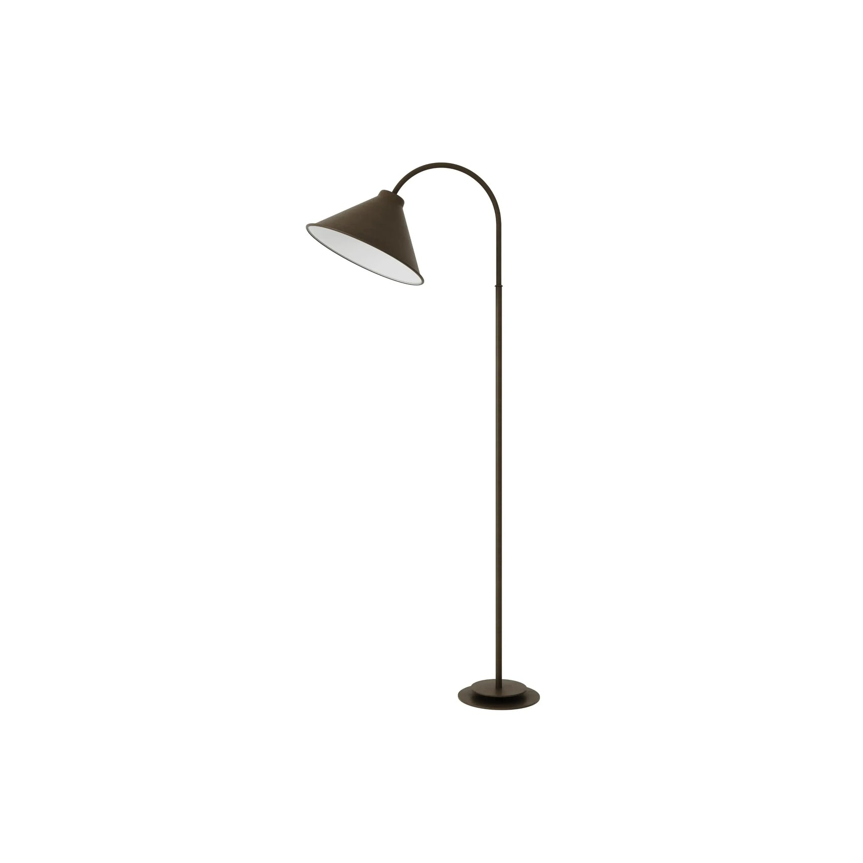 Luminária de Piso Campo – luminária de chão com design elegante e base estável de 73 cm