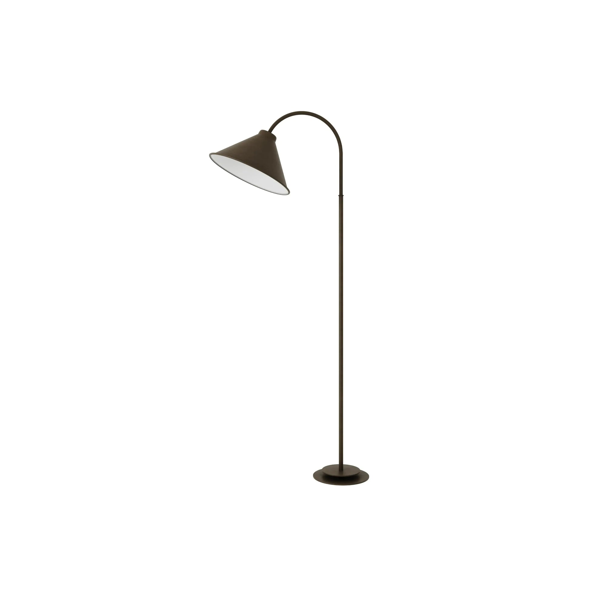 Luminária de Piso Campo – luminária de chão com design elegante e base estável de 73 cm
