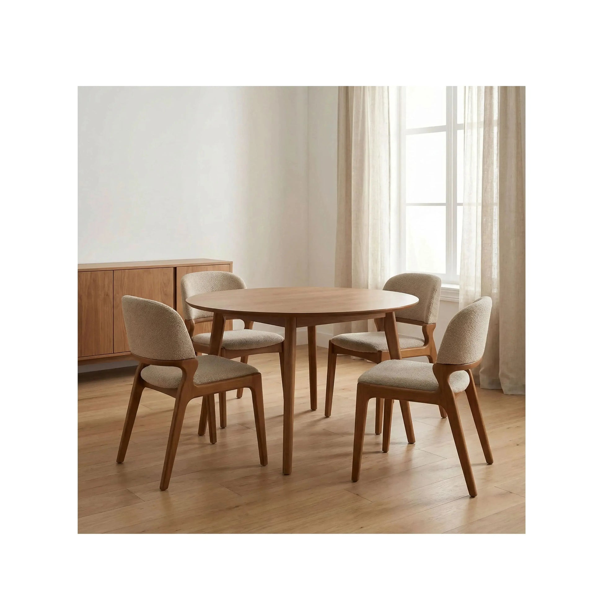 Cadeira Carmine – cadeira de jantar com design marcante e acabamento sofisticado