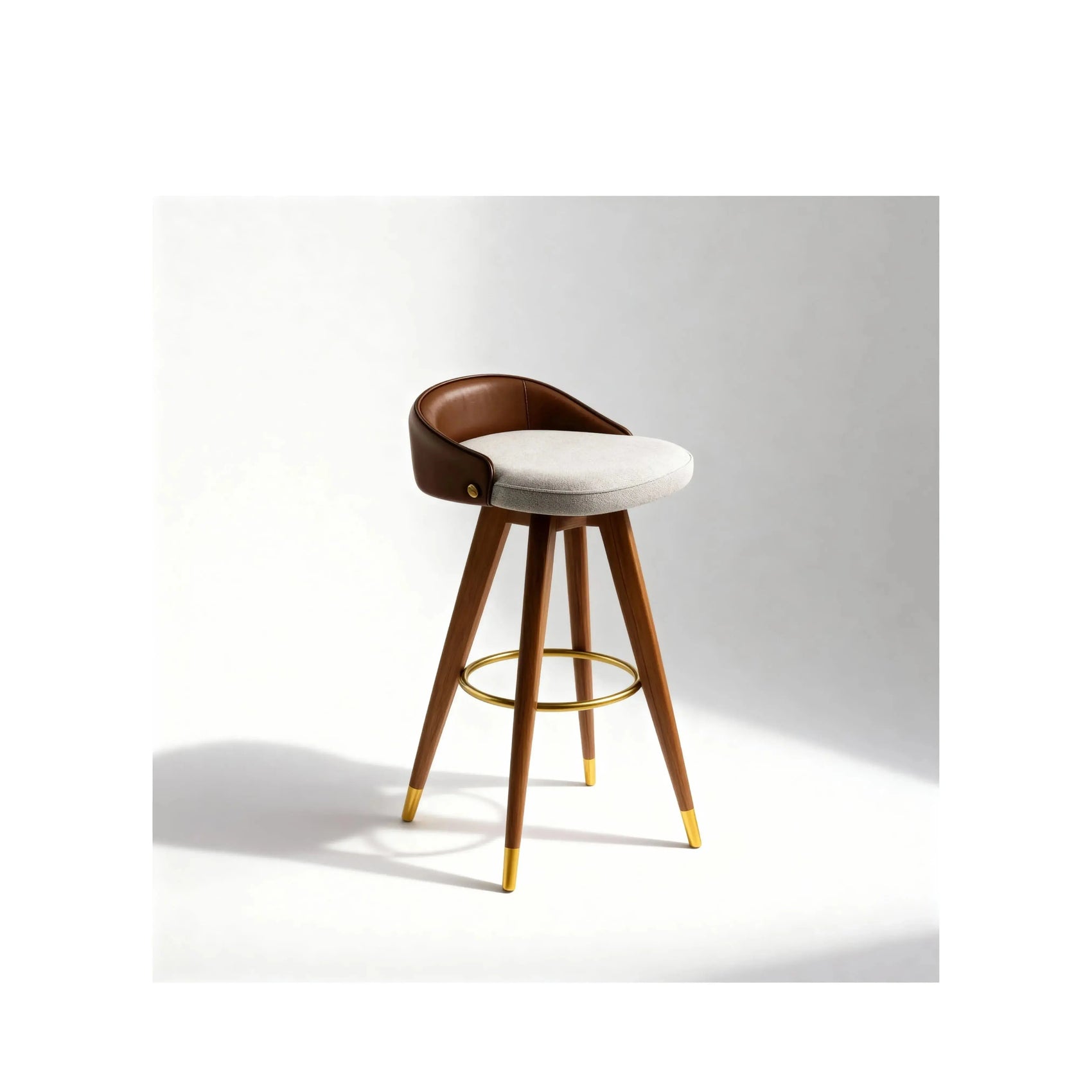 Banqueta Celeste – banqueta delicada com 86 cm de altura para mesa de jantar