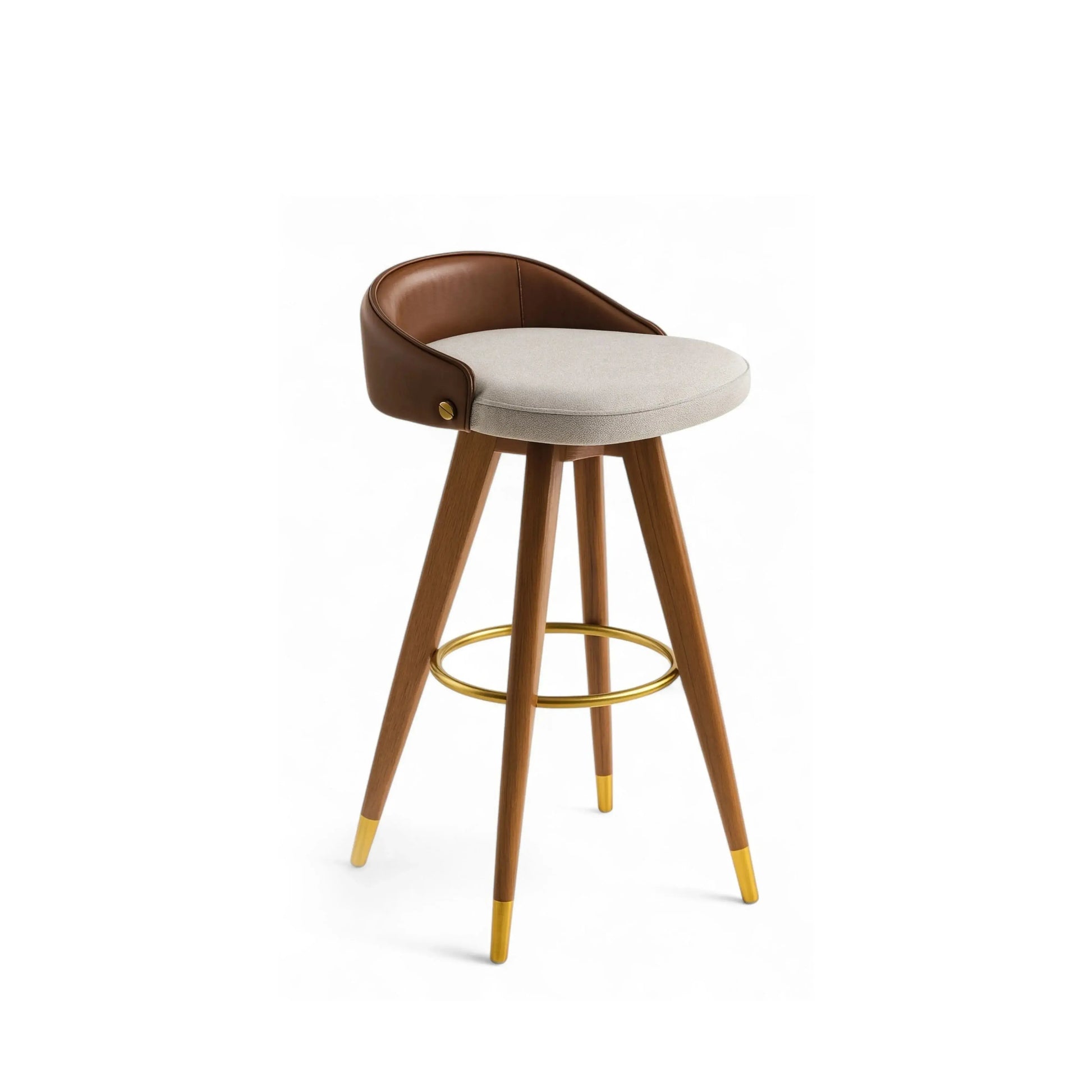 Banqueta Celeste – banqueta delicada com 86 cm de altura para mesa de jantar