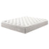 Colchão Amalfi branco com superfície acolchoada em relevo.