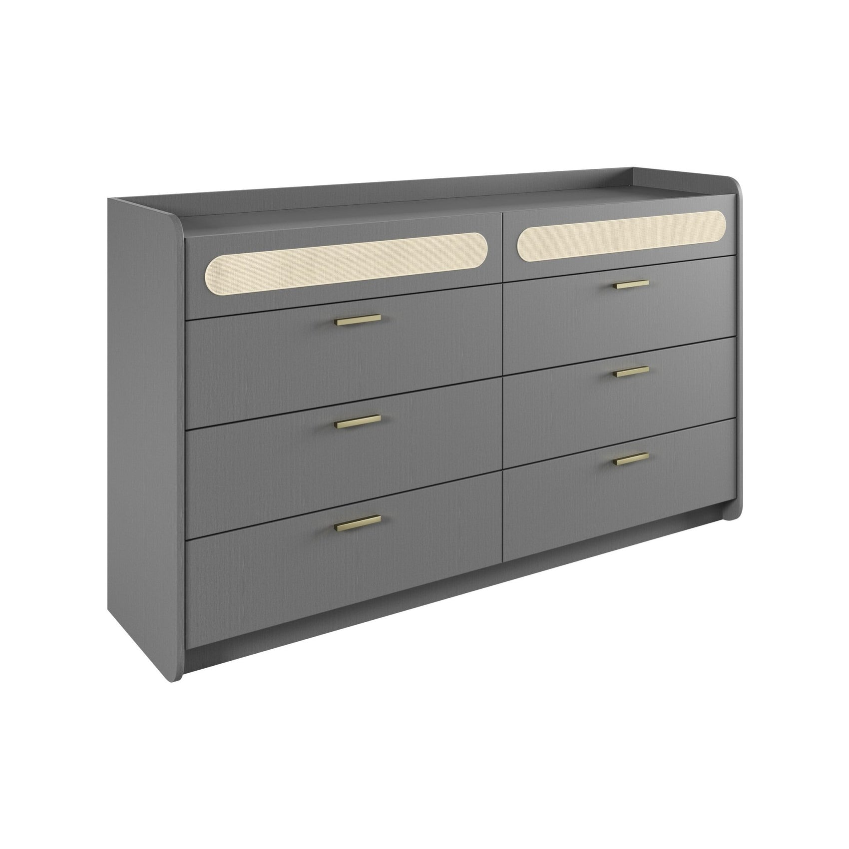 Cômoda Cômoda Camélia 8 Gavetas Horizon Interiores