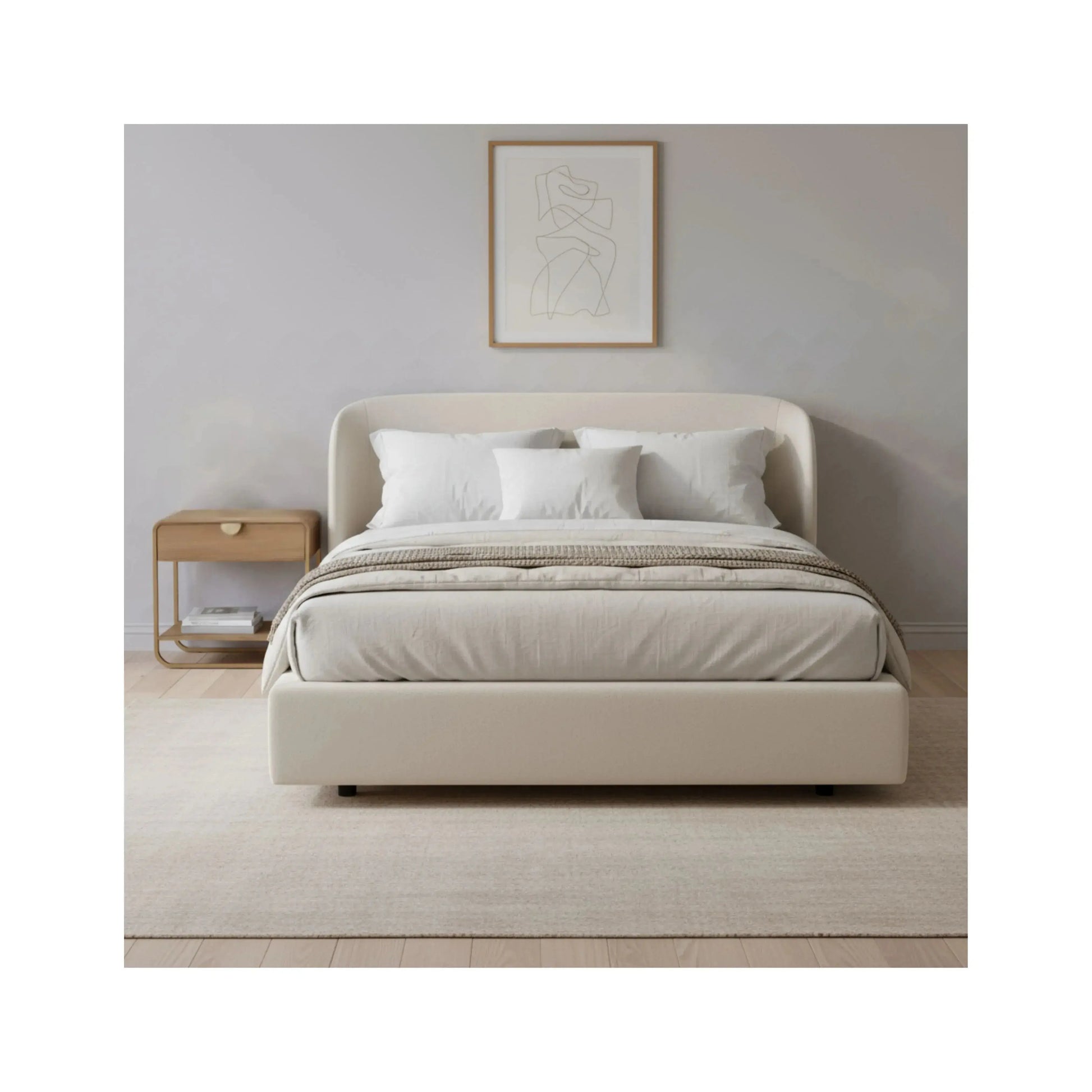 Mesa de Cabeceira Dália Hanover – Artesano