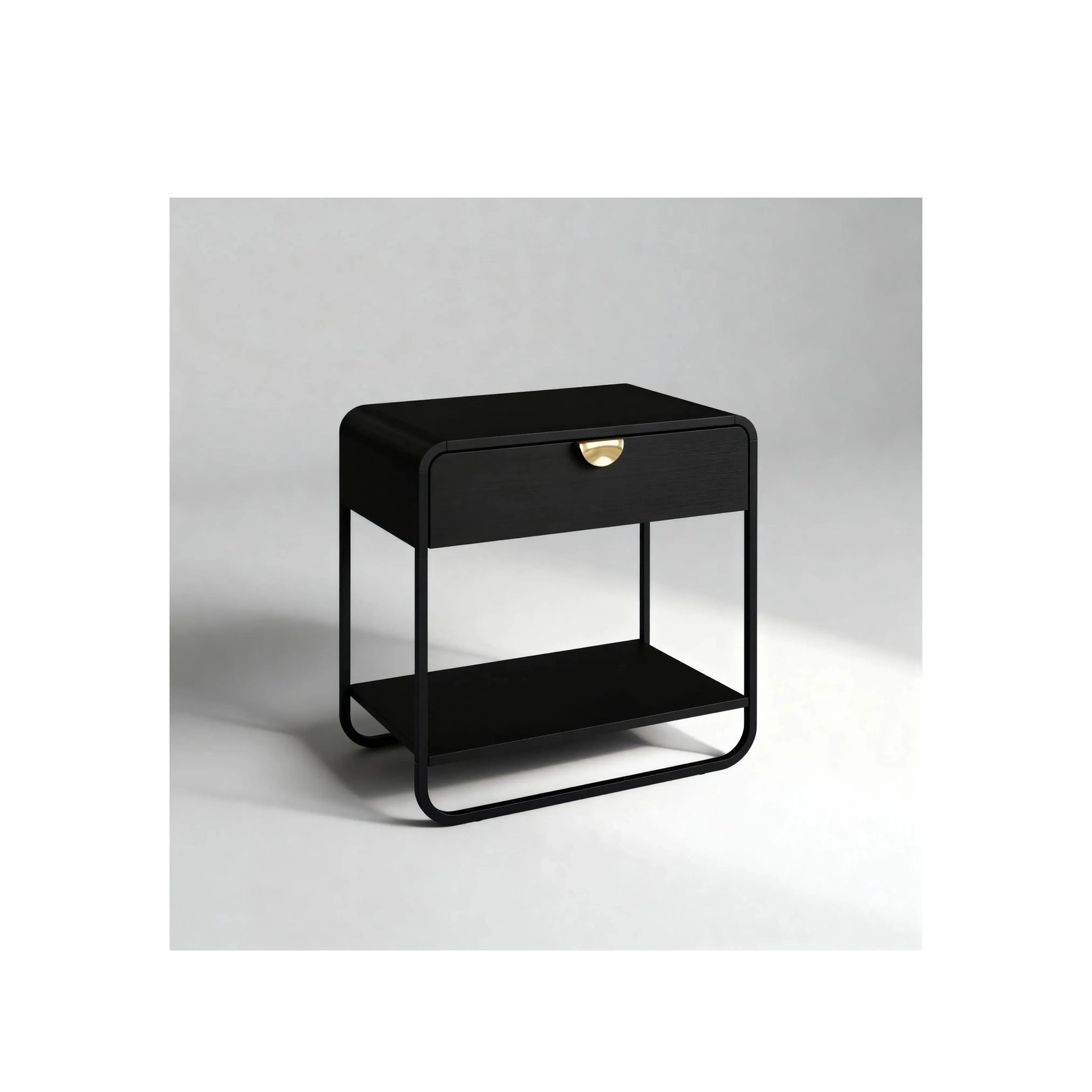 Mesa de Cabeceira Dália Nero – Artesano