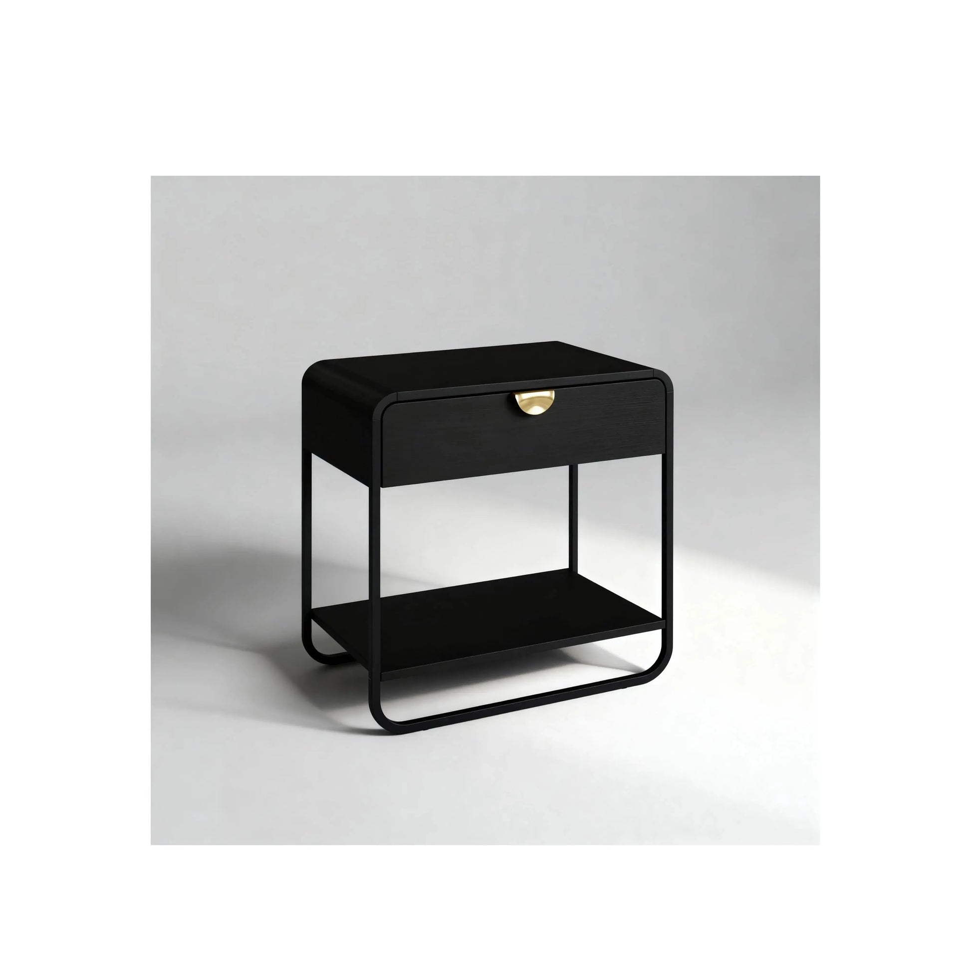 Mesa de Cabeceira Dália Nero – Artesano