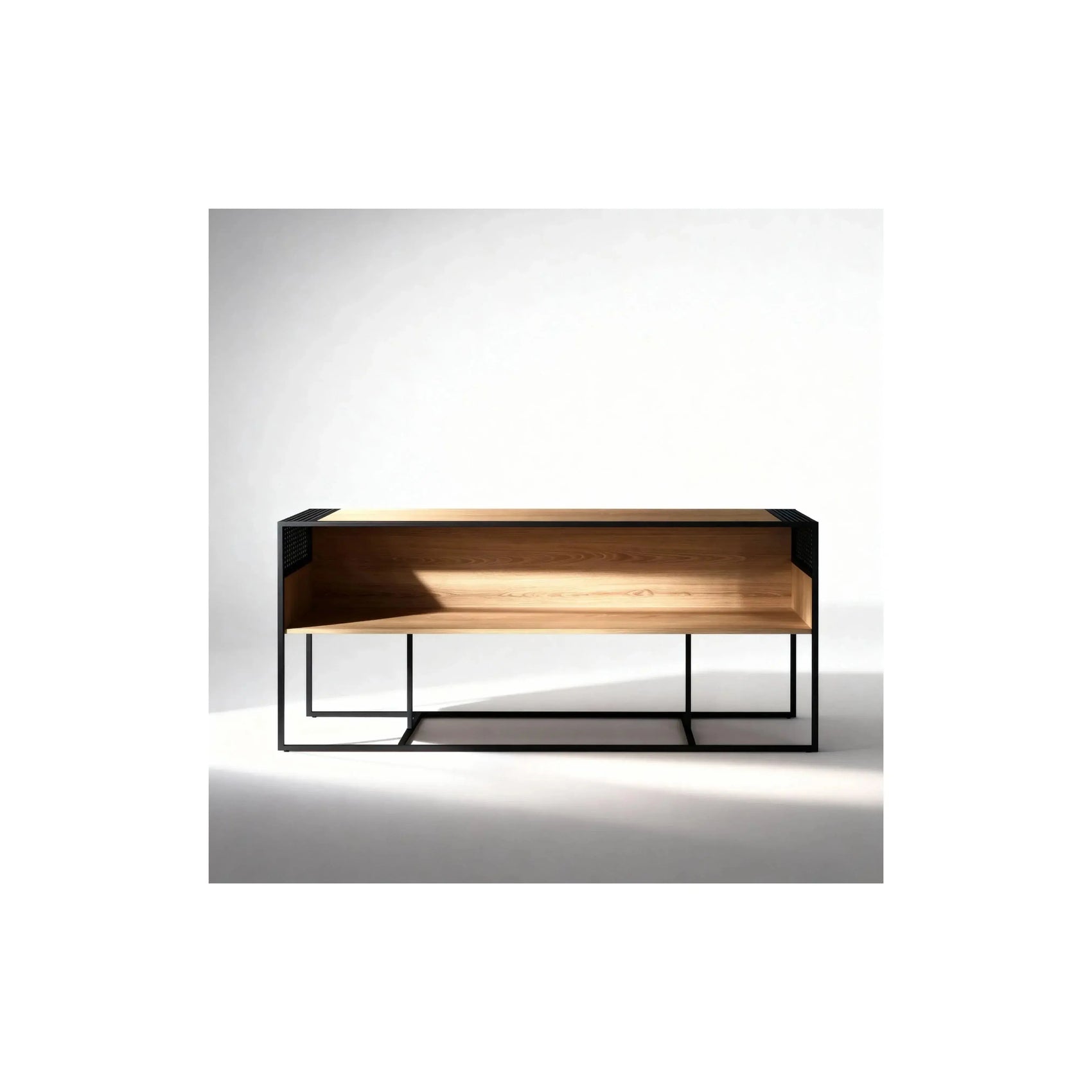 Aparador Steel metal e madeira – Artesano