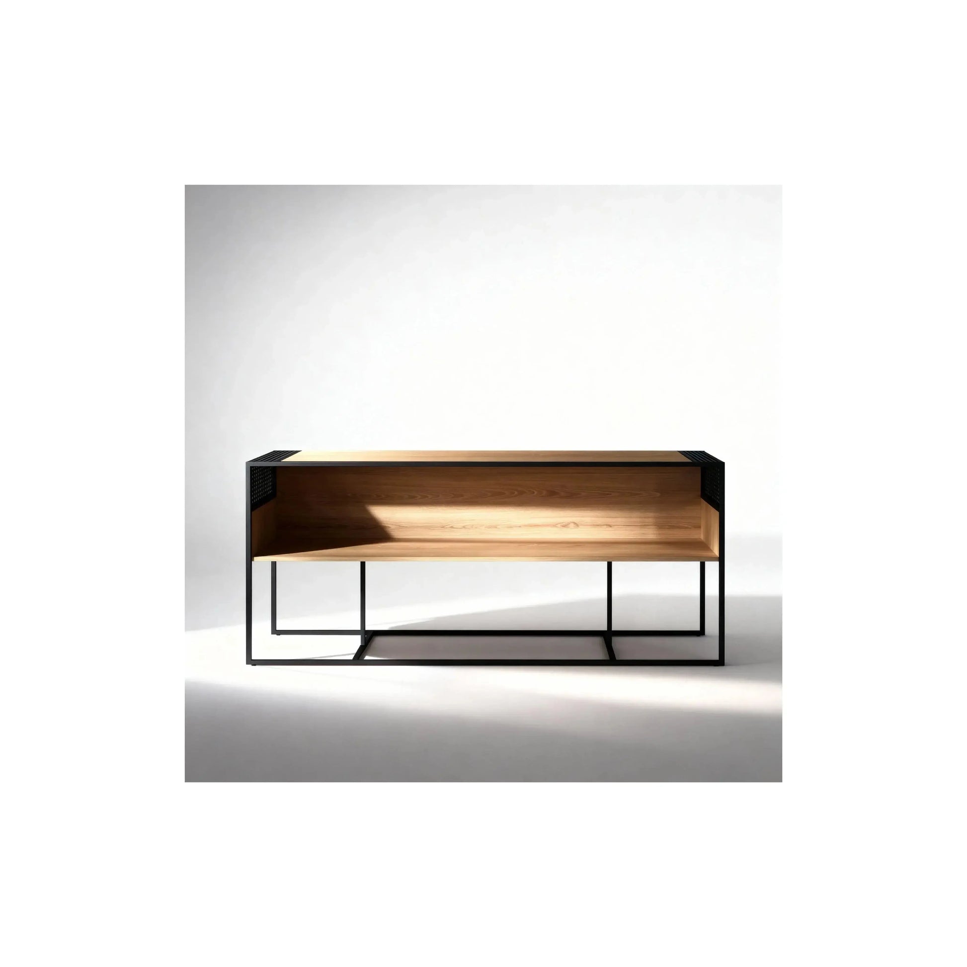Aparador Steel metal e madeira – Artesano