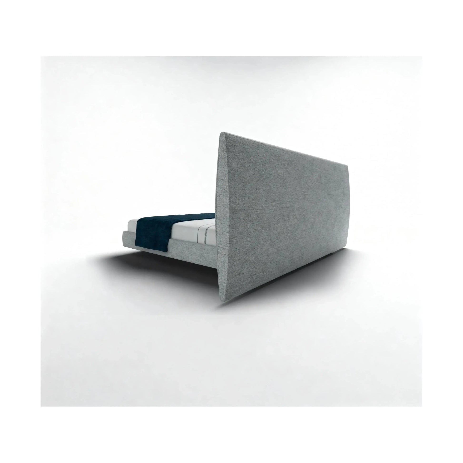 Cama Ellie – cama estofada com design limpo e despojado contemporâneo