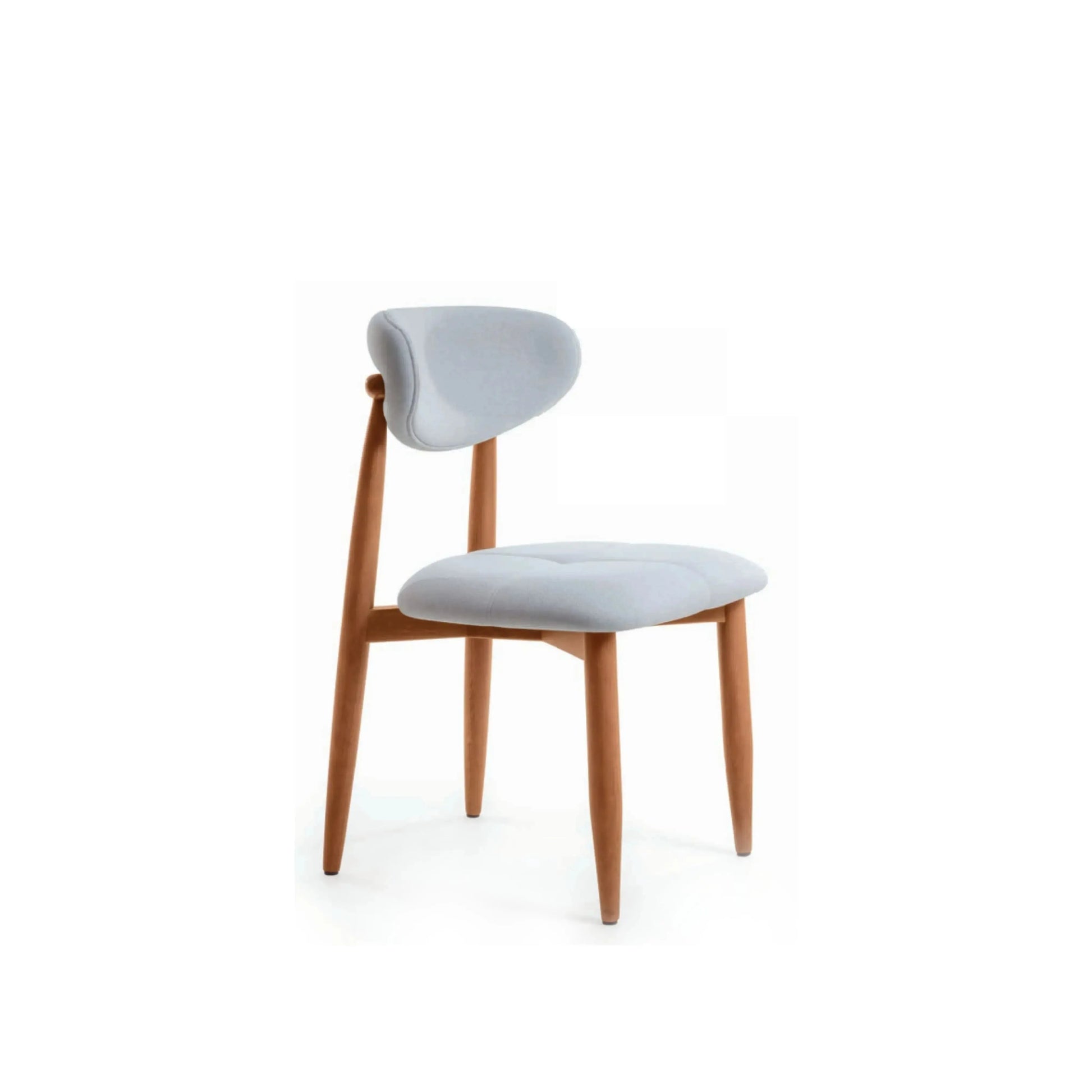 Cadeira Éloi – cadeira de jantar minimalista com linhas limpas e presença leve
