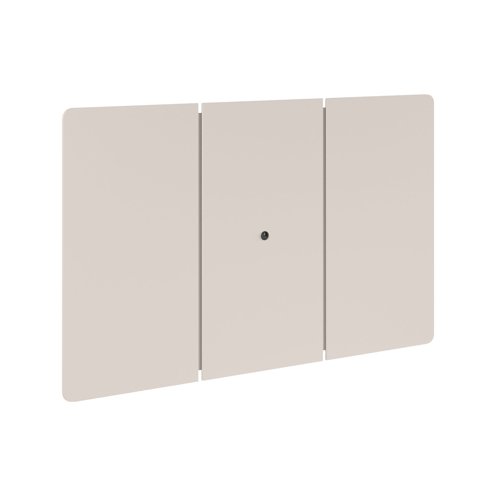 Painel de TV no acabamento Off White