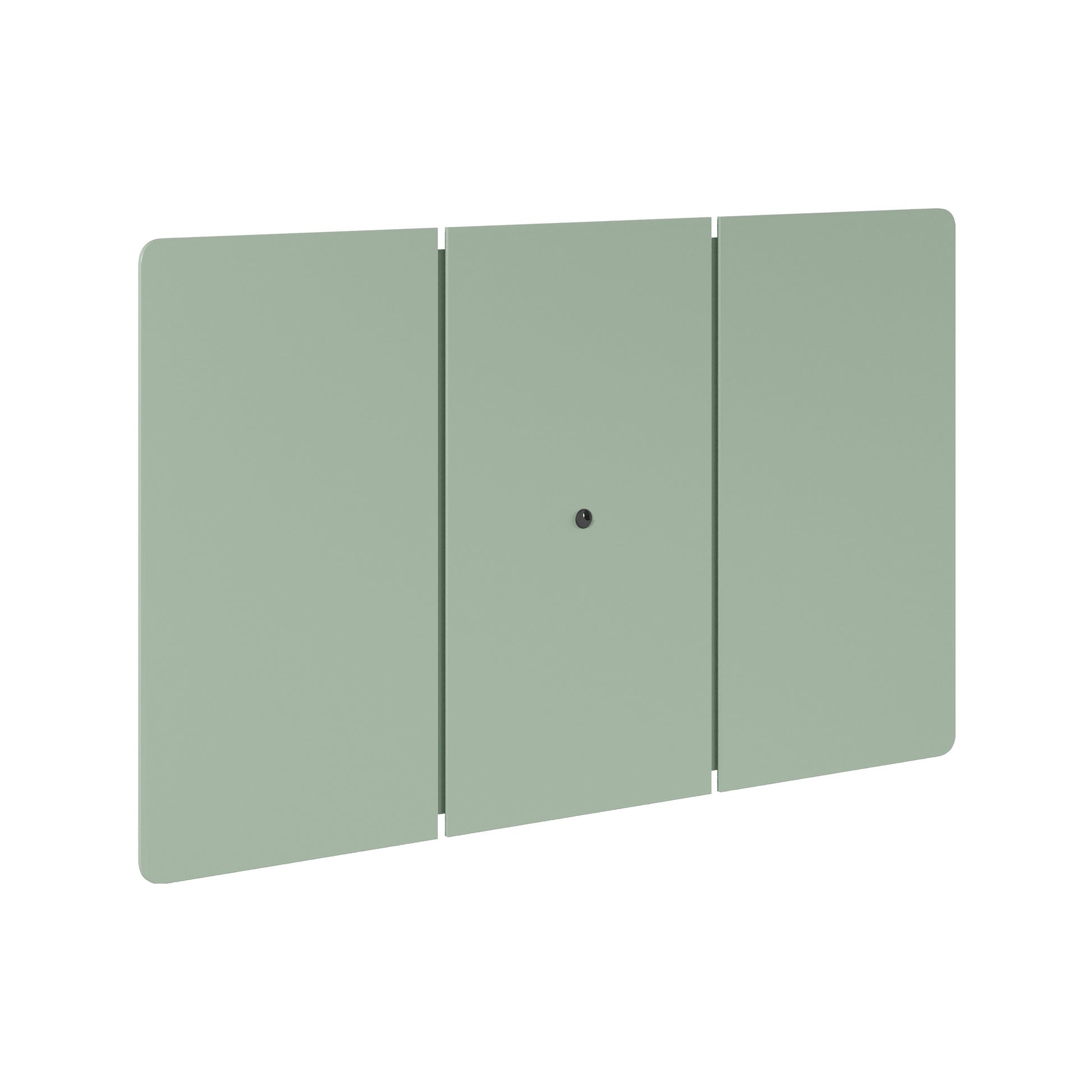 Painel de TV no acabamento Verde Sage