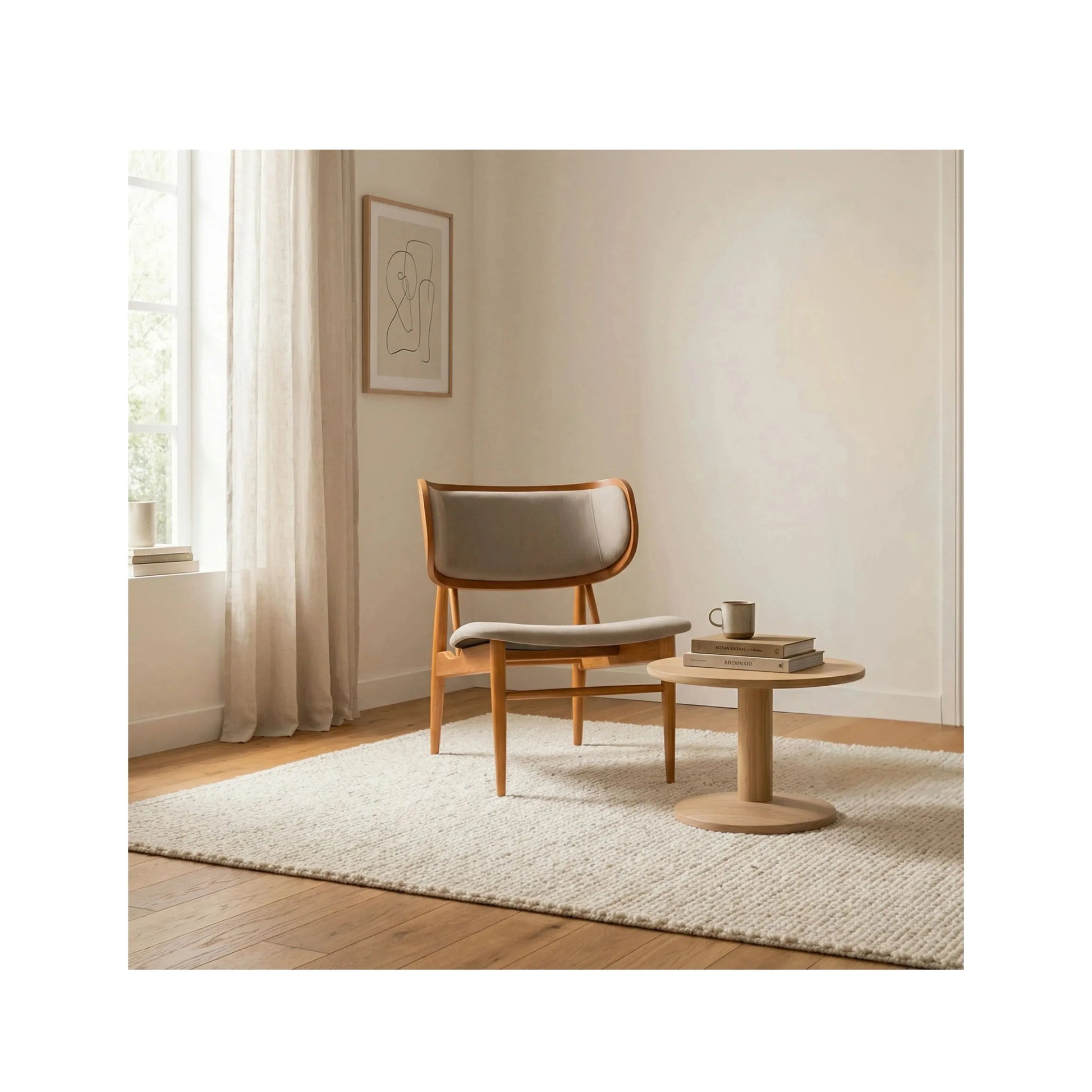 Poltrona Ícaro – poltrona contemporânea com design leve e dinâmico