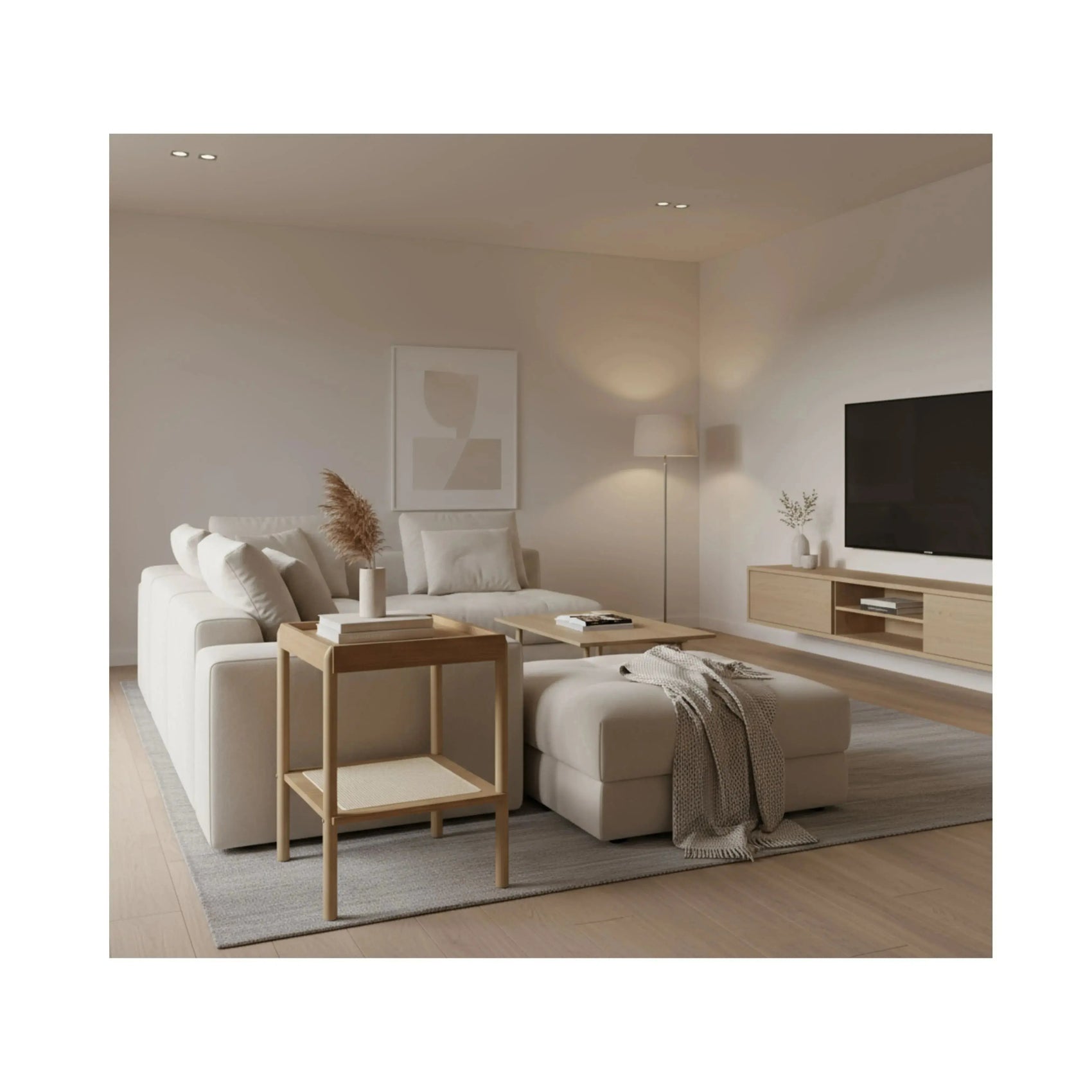 Mesa Lateral Ipê Hanover – Artesano