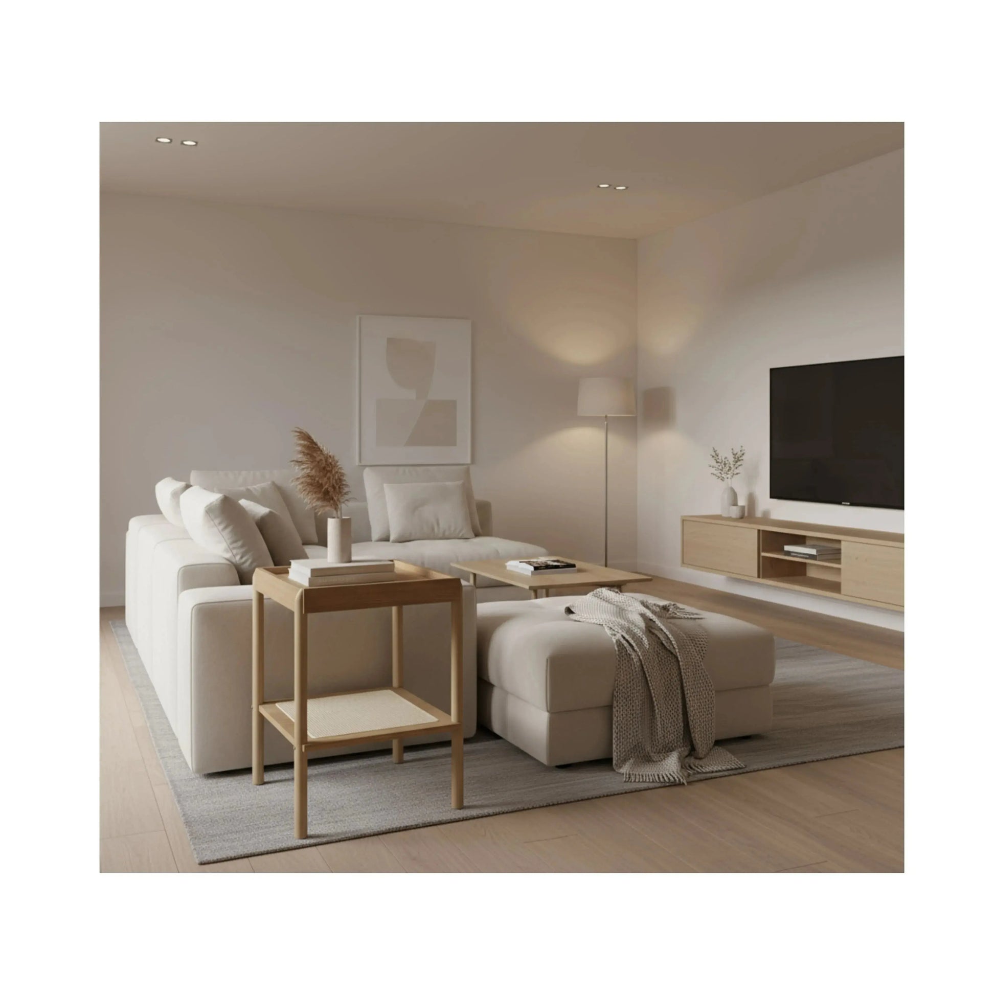 Mesa Lateral Ipê Hanover – Artesano