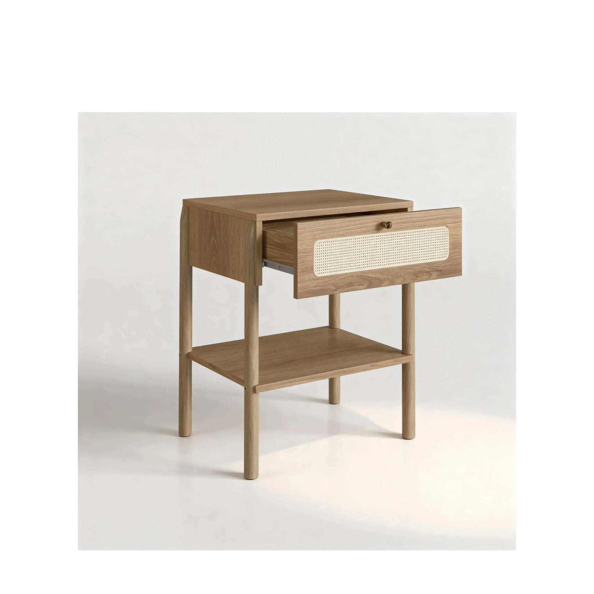 Mesa de Cabeceira Ipê 1 Gaveta Hanover – Artesano