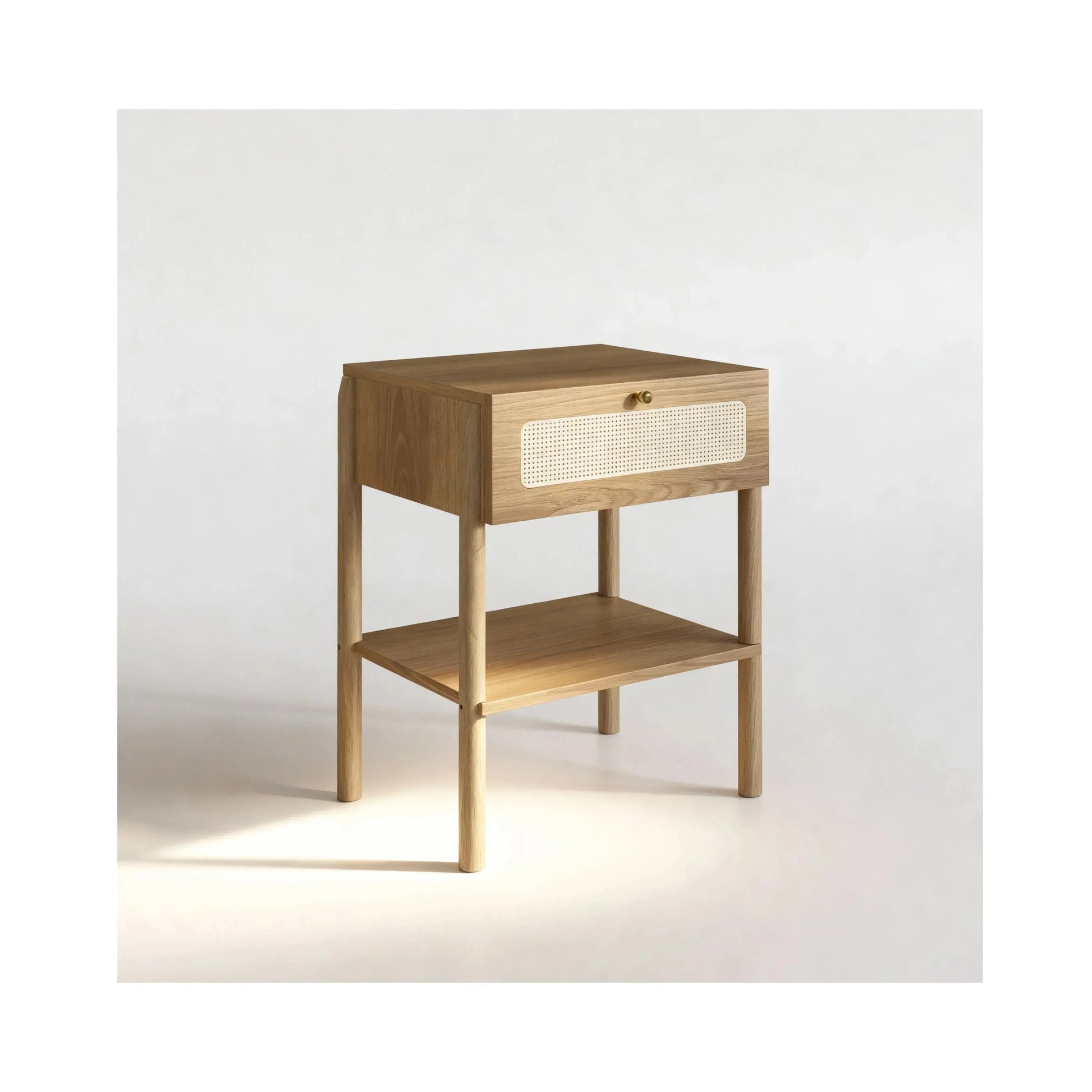 Mesa de Cabeceira Ipê 1 Gaveta Hanover – Artesano