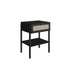 Mesa de Cabeceira Ipê 1 Gaveta Nero – Artesano