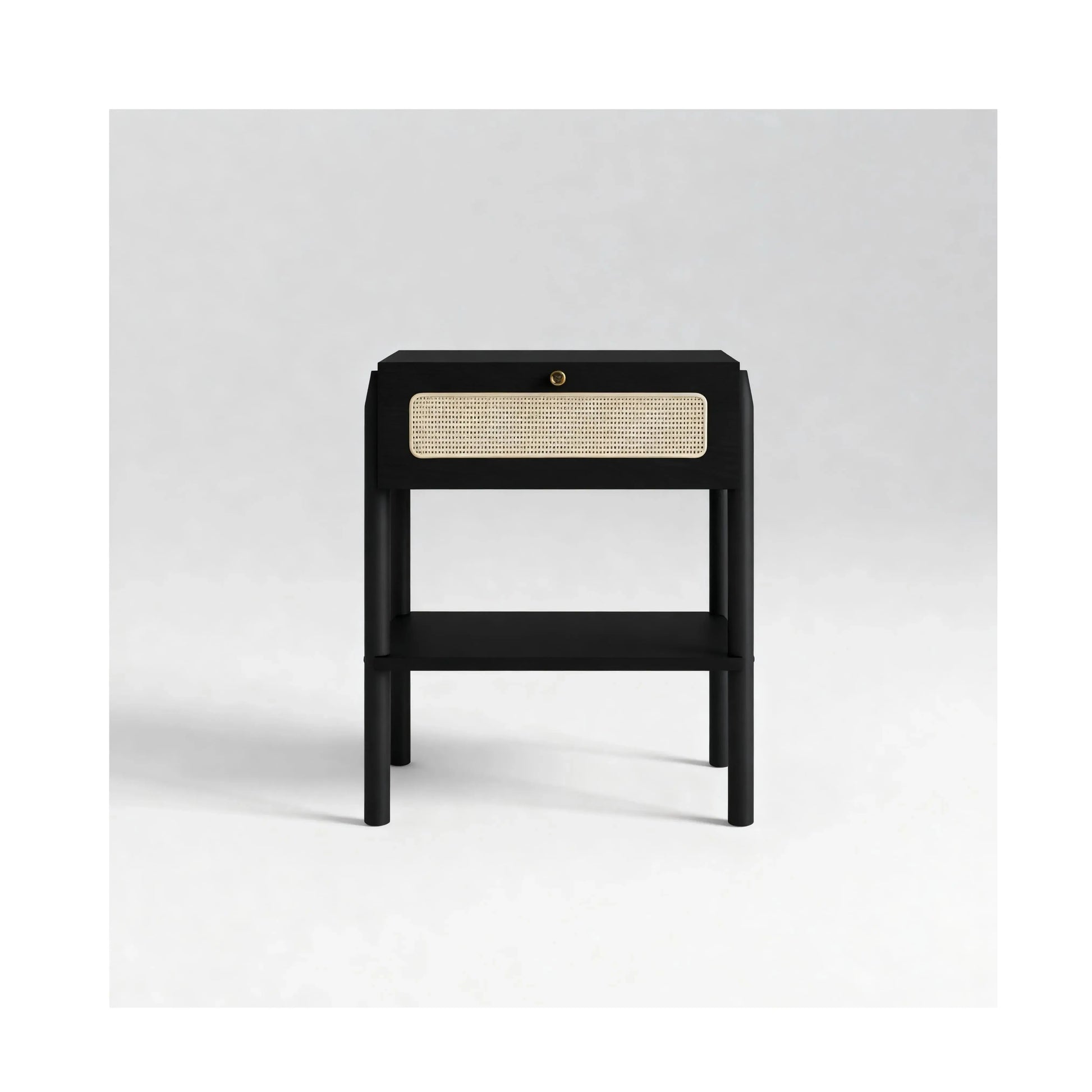 Mesa de Cabeceira Ipê 1 Gaveta Nero – Artesano