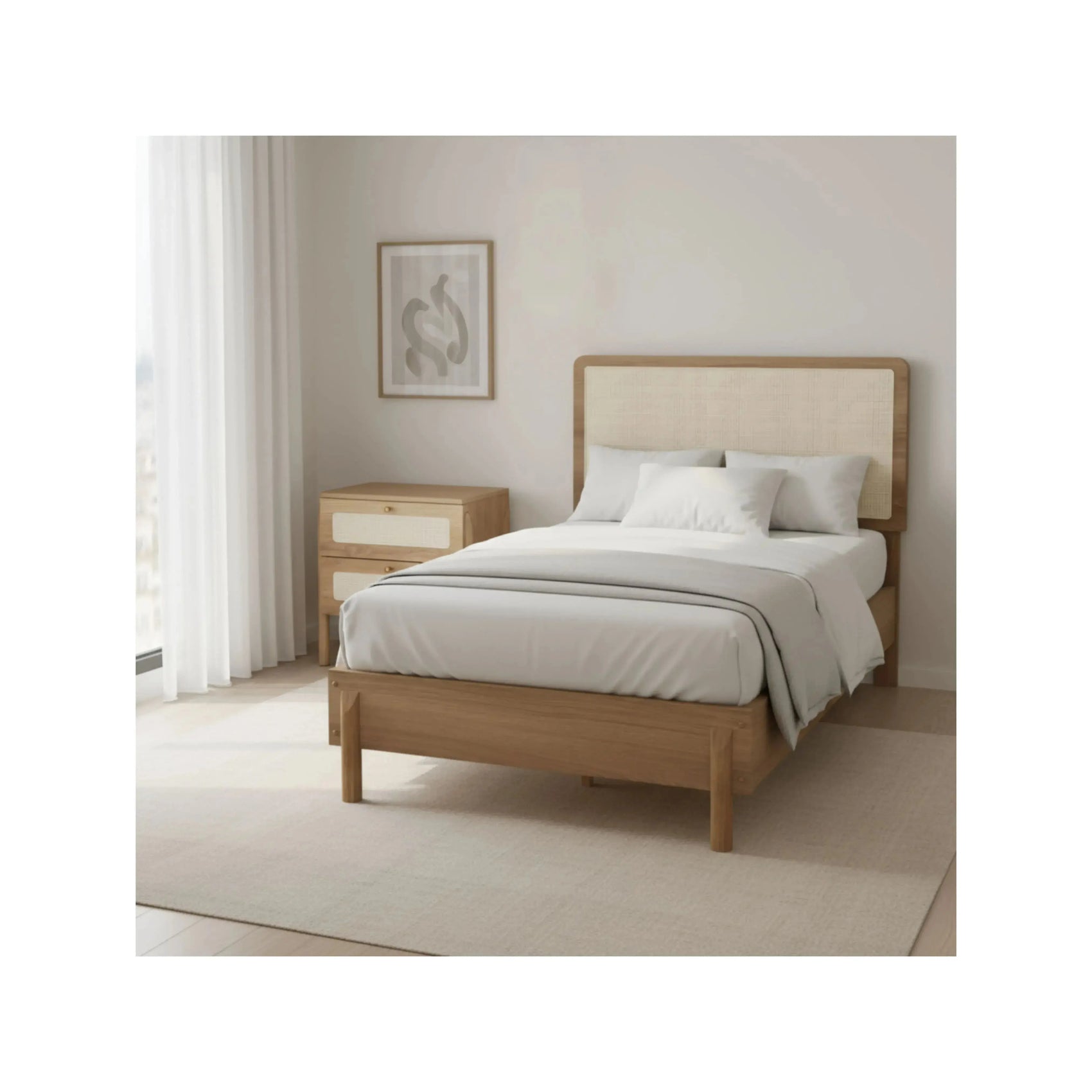 Cama Solteiro Ipê Hanover – Artesano