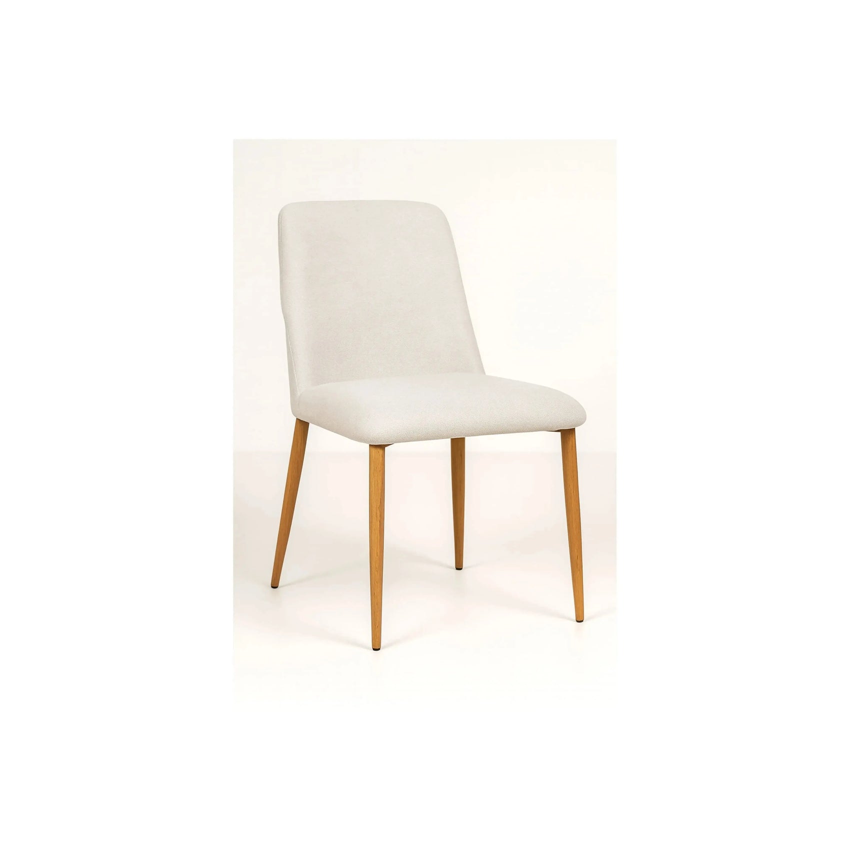 Cadeira Breeze – cadeira de jantar com encosto em laminado de madeira moldada e curvas orgânicas