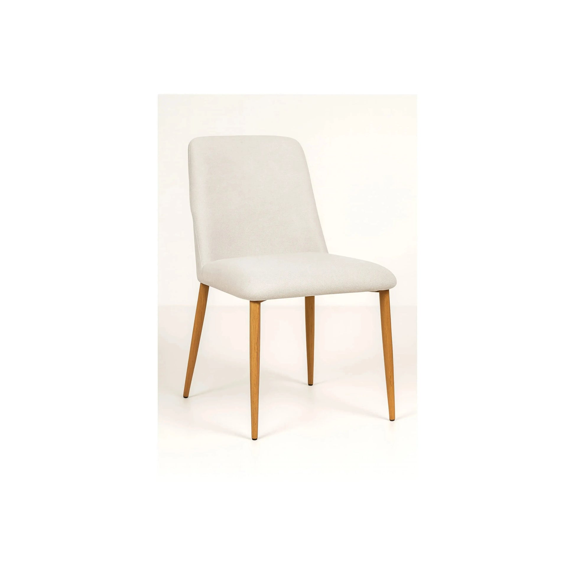 Cadeira Breeze – cadeira de jantar com encosto em laminado de madeira moldada e curvas orgânicas