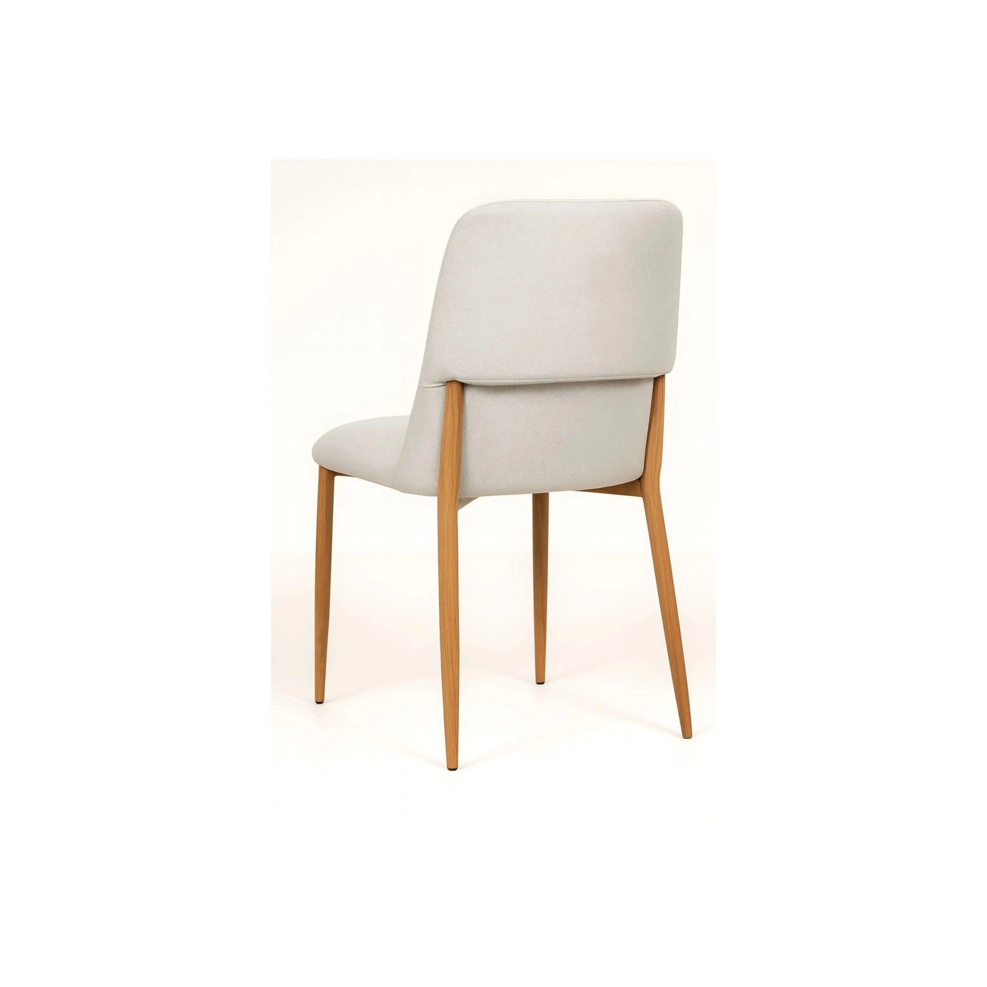 Cadeira Breeze – cadeira de jantar com encosto em laminado de madeira moldada e curvas orgânicas