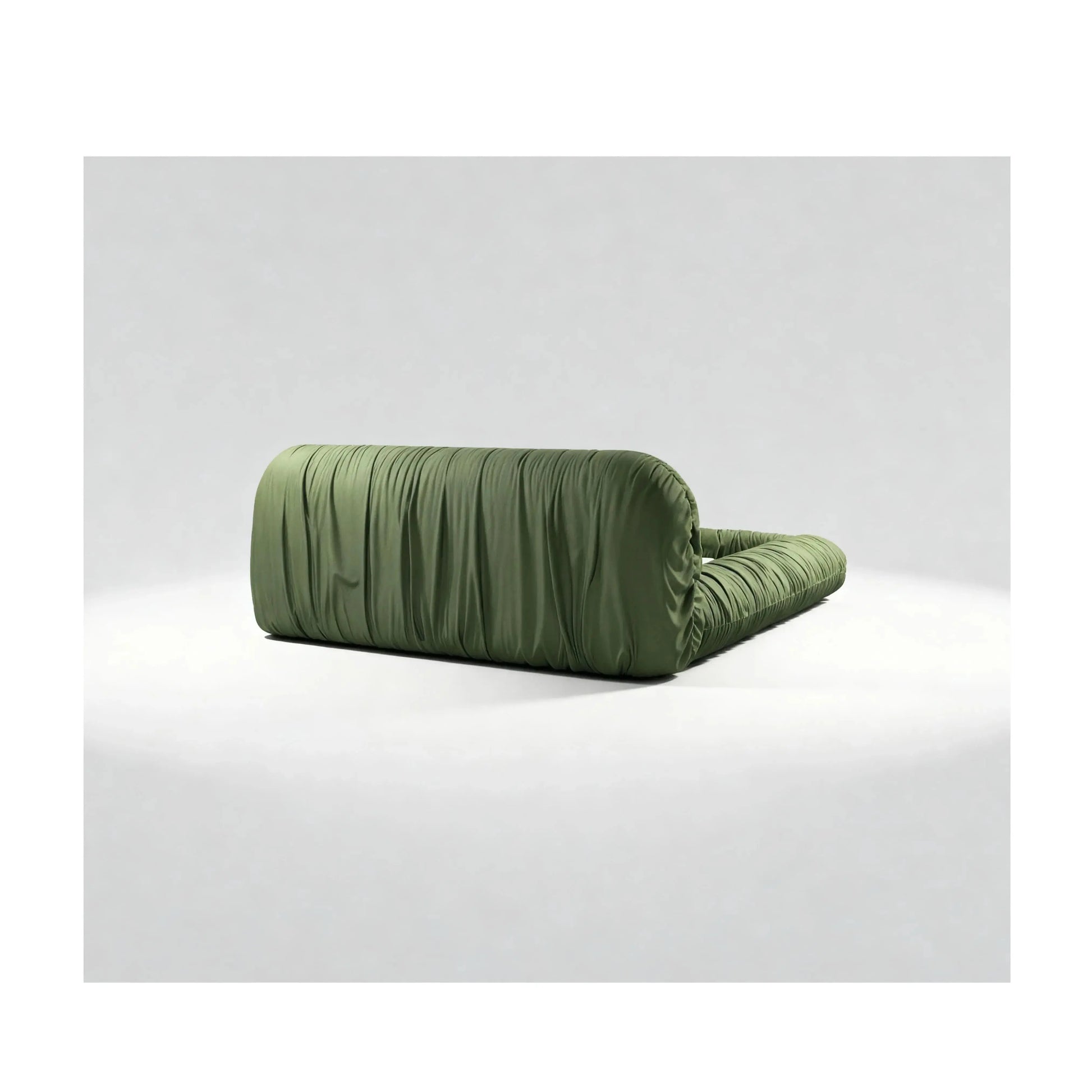 Cama Juno – cama estofada minimalista com linhas limpas e design sofisticado