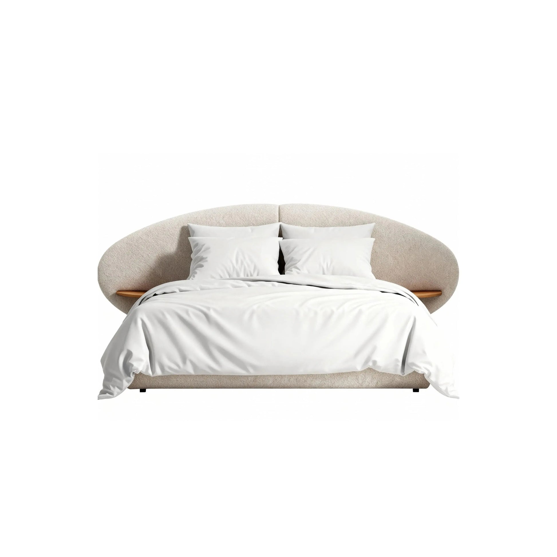 Cama Kora – cama com cabeceira painel ampla em eucalipto de reflorestamento