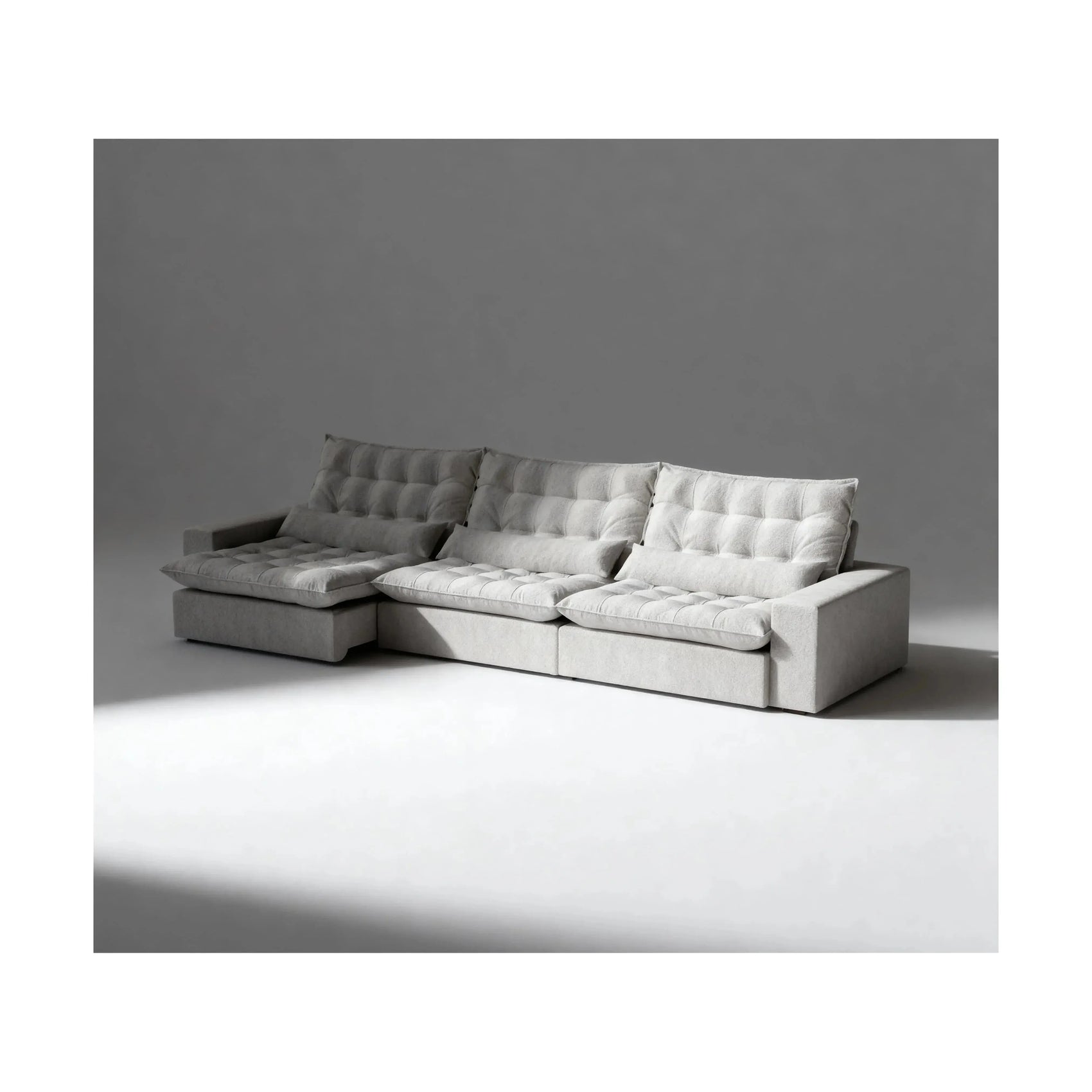 Sofá Retrátil Luvin – sofá retrátil com trilhos reforçados e design sofisticado