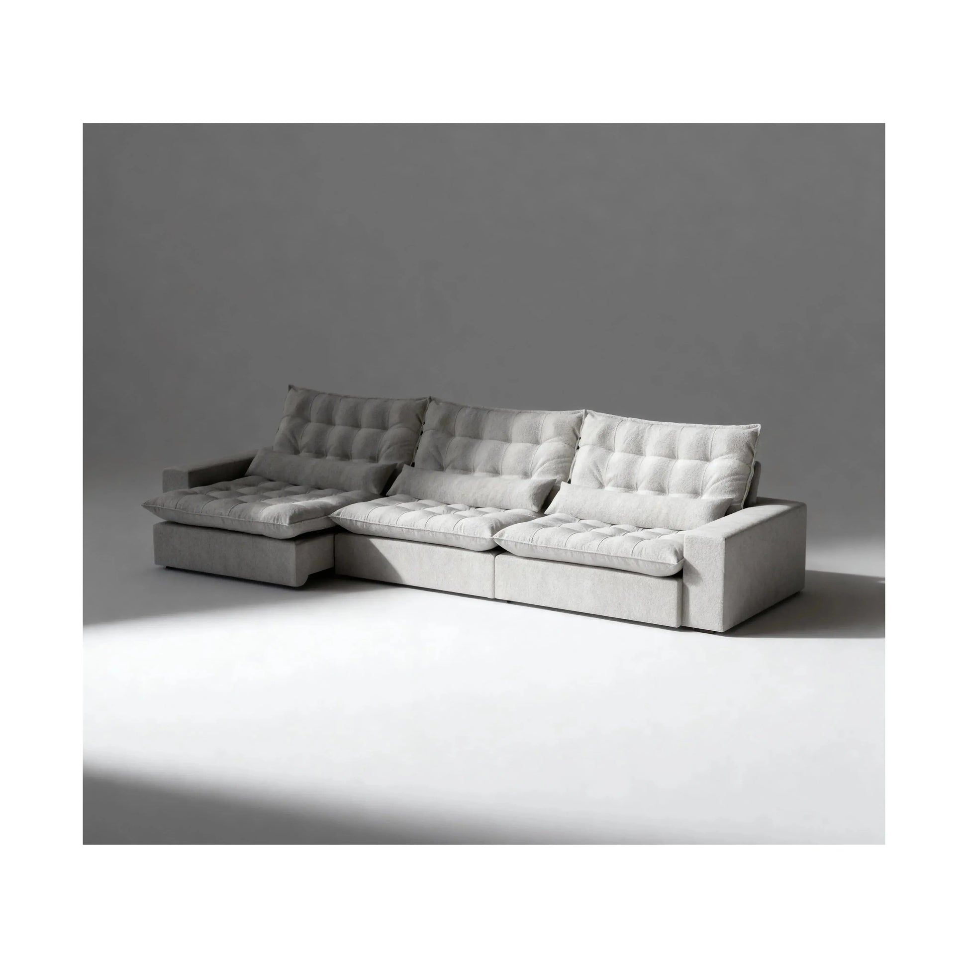 Sofá Retrátil Luvin – sofá retrátil com trilhos reforçados e design sofisticado