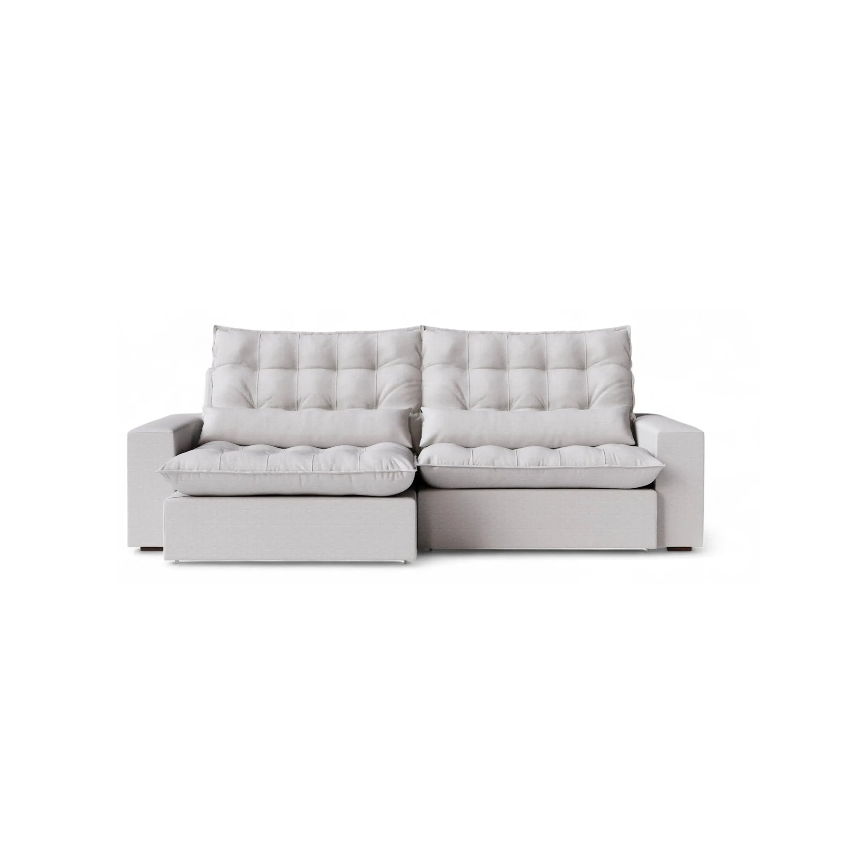 Sofá Retrátil Luvin – sofá retrátil com trilhos reforçados e design sofisticado