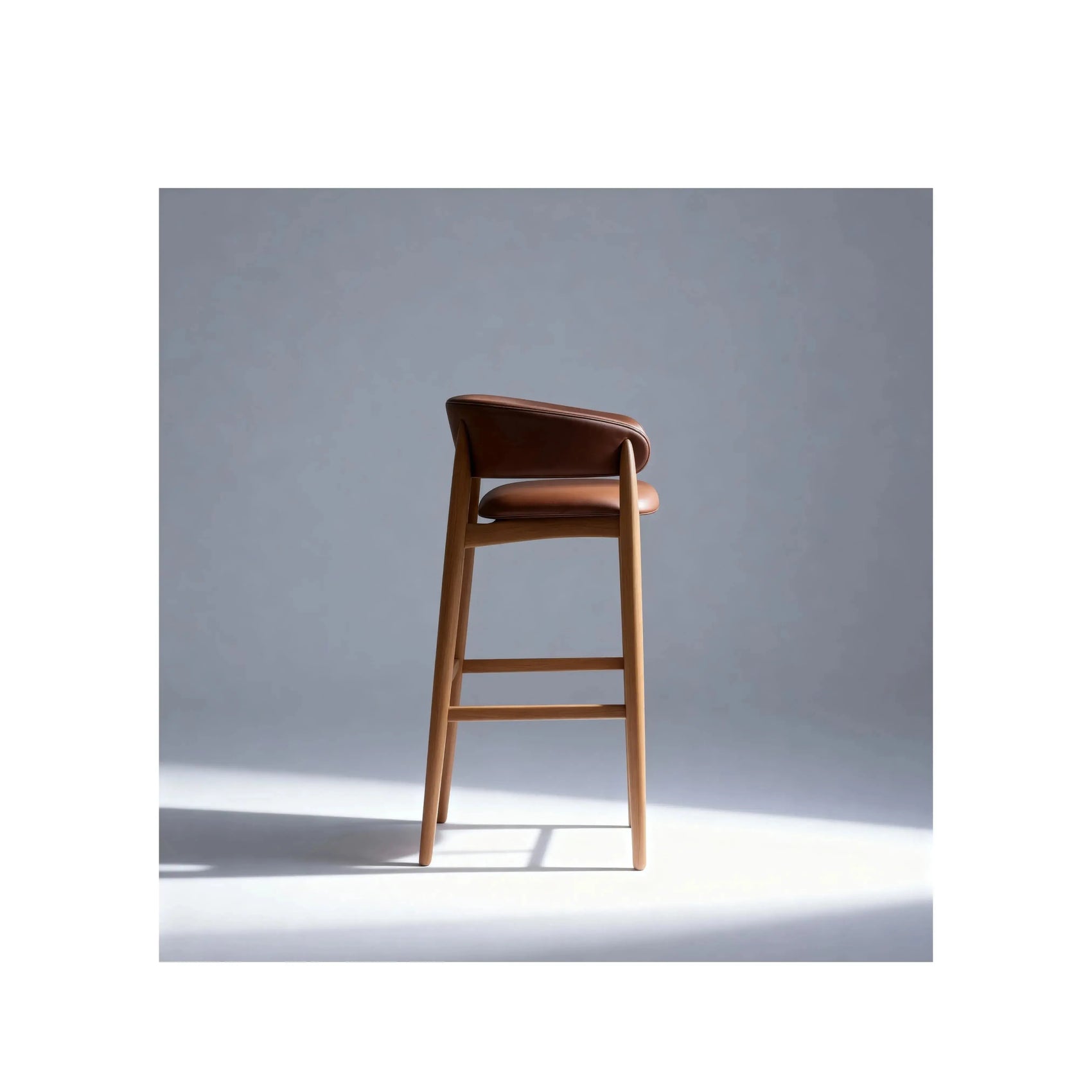 Banqueta Lyra – banqueta com assento amplo de 60 cm para máximo conforto
