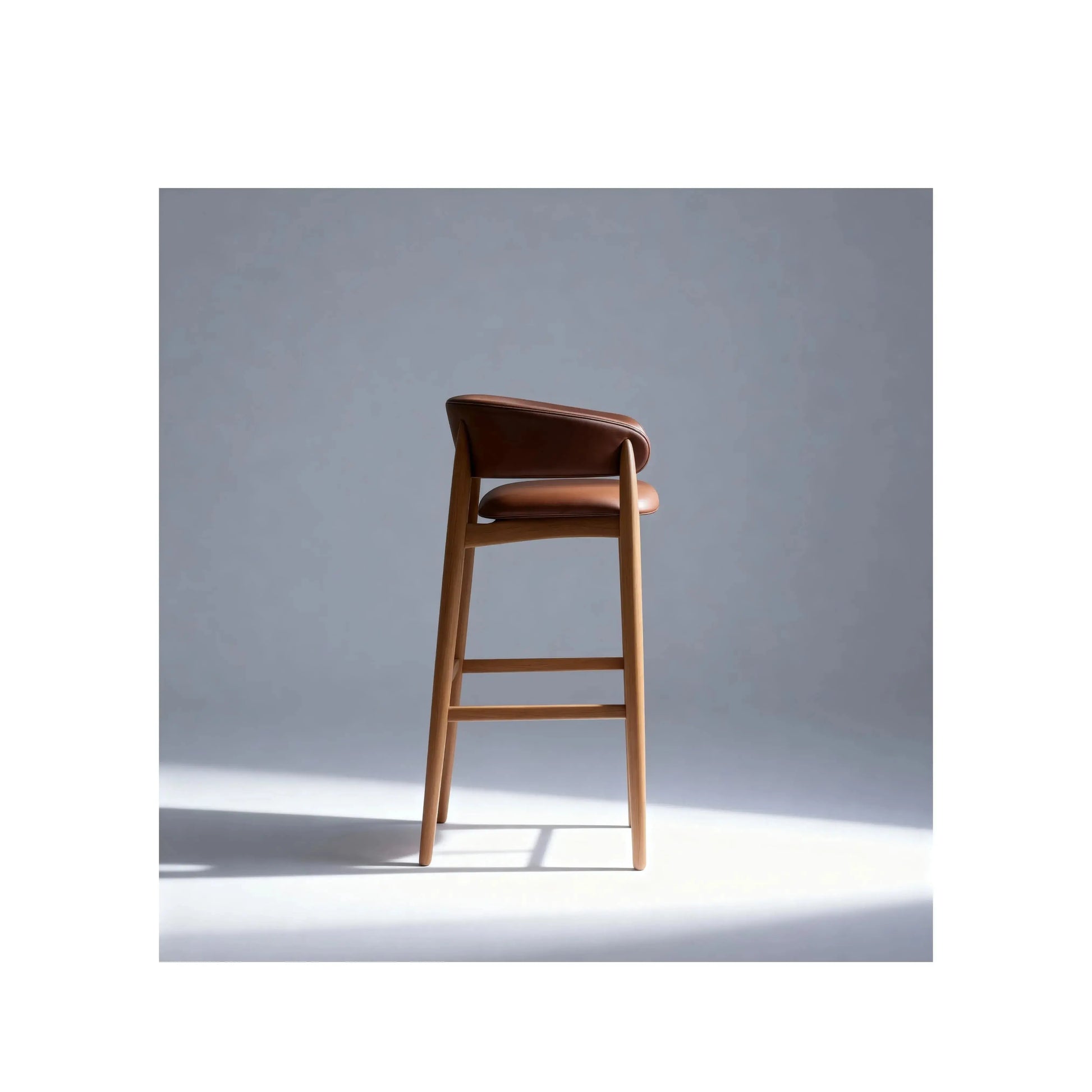 Banqueta Lyra – banqueta com assento amplo de 60 cm para máximo conforto