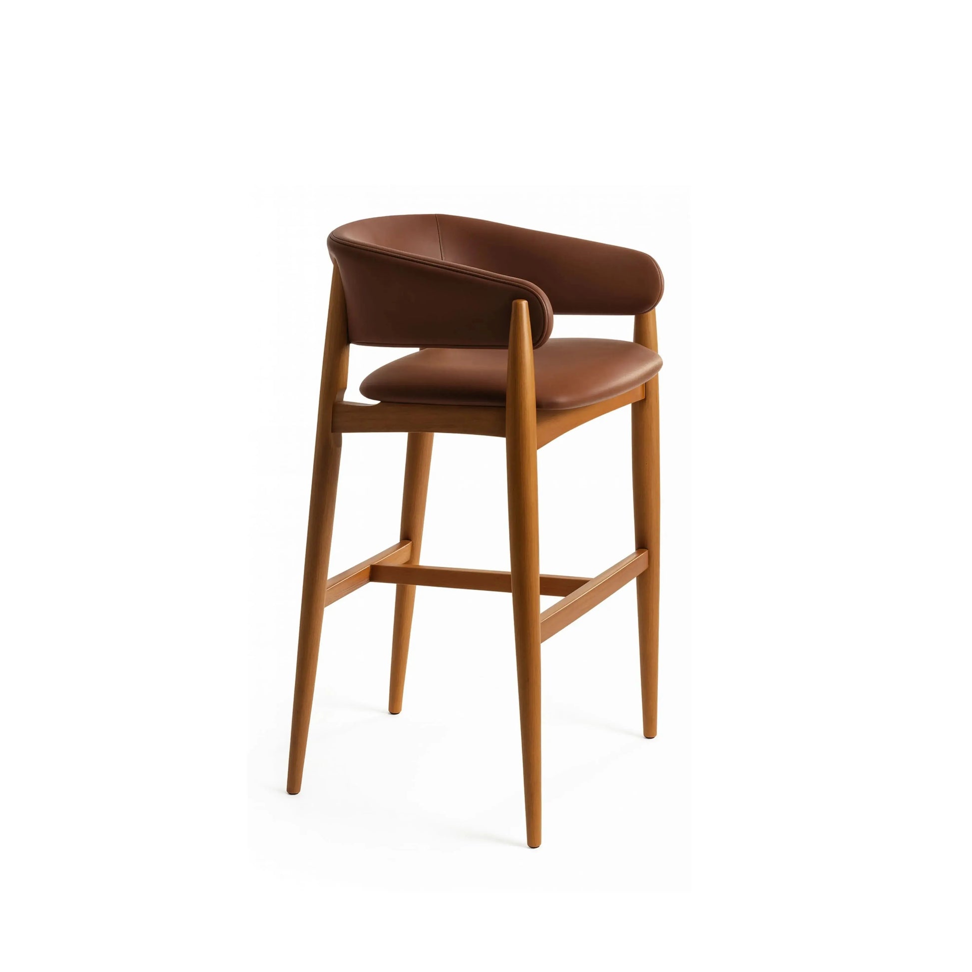 Banqueta Lyra – banqueta com assento amplo de 60 cm para máximo conforto